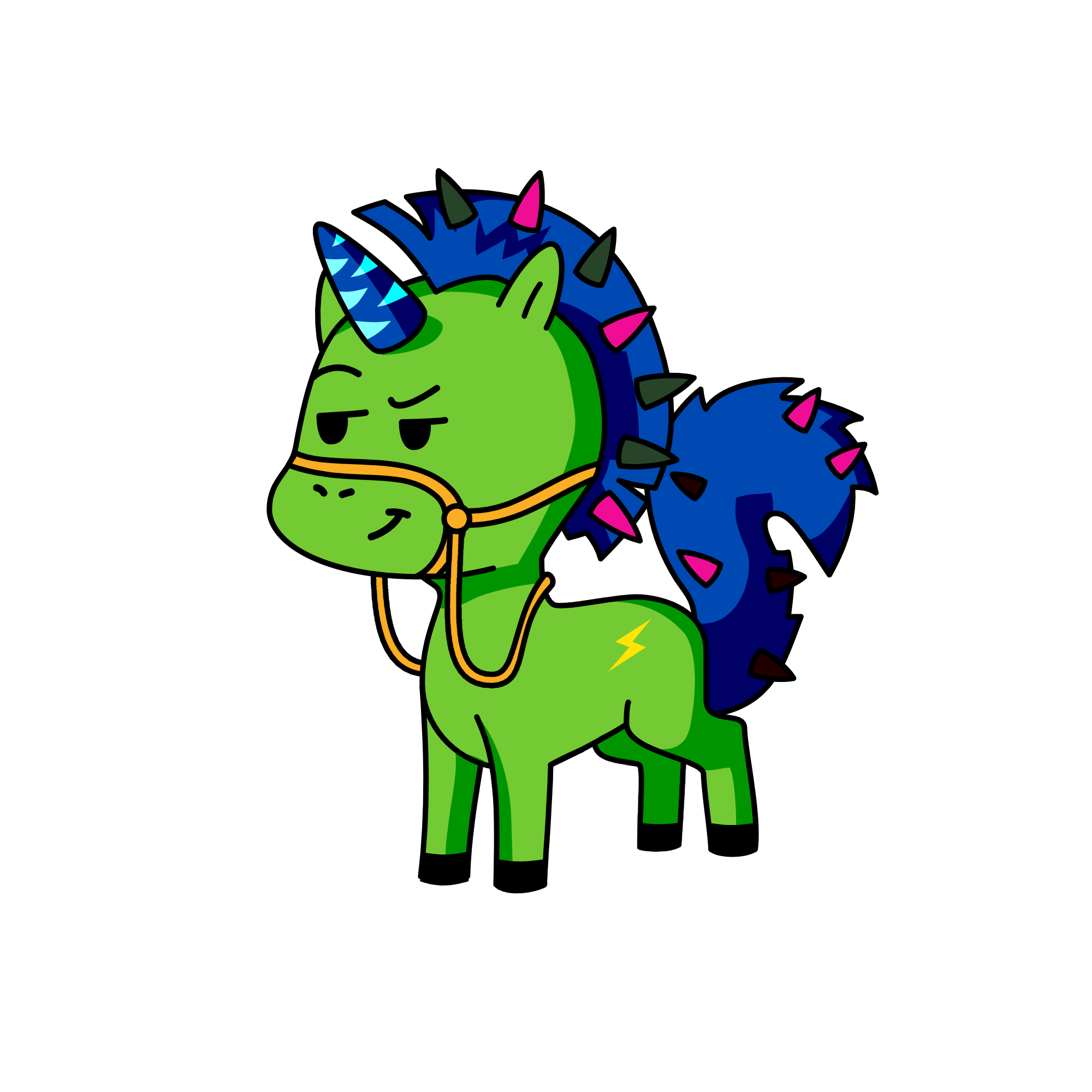 Dude, the unicorn