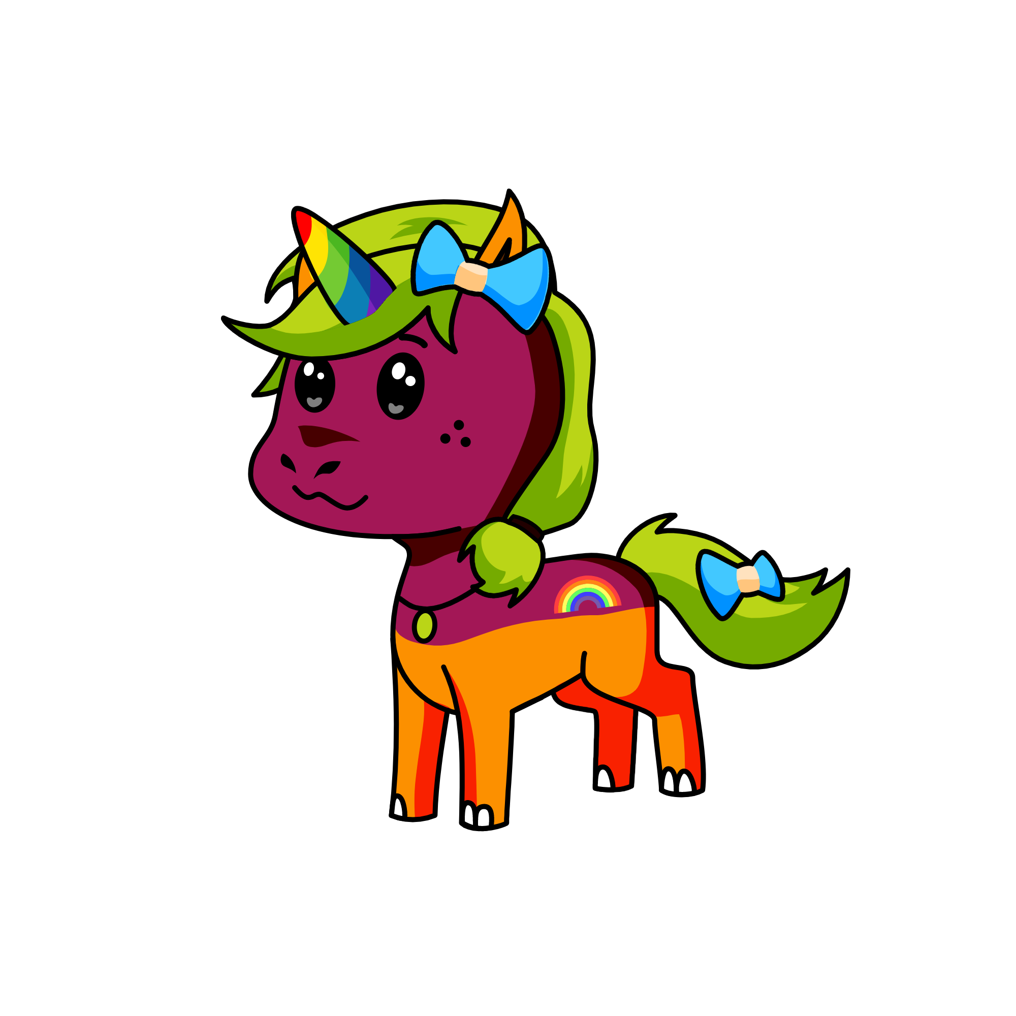 Alice, the unicorn
