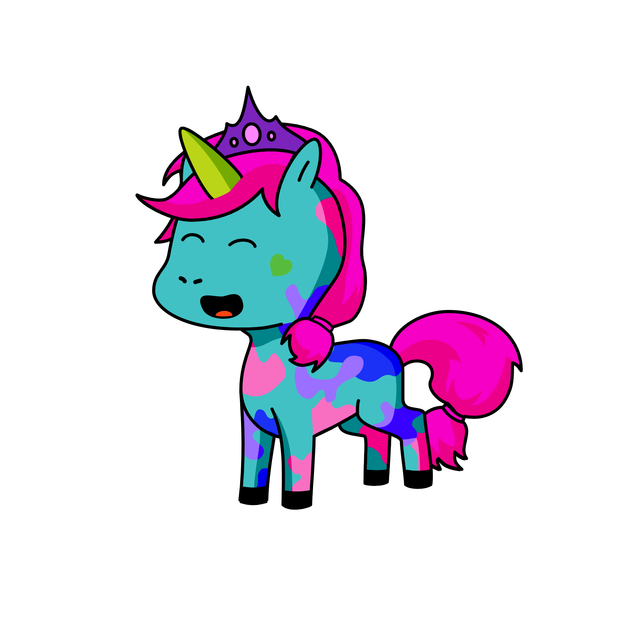 Misty, the unicorn