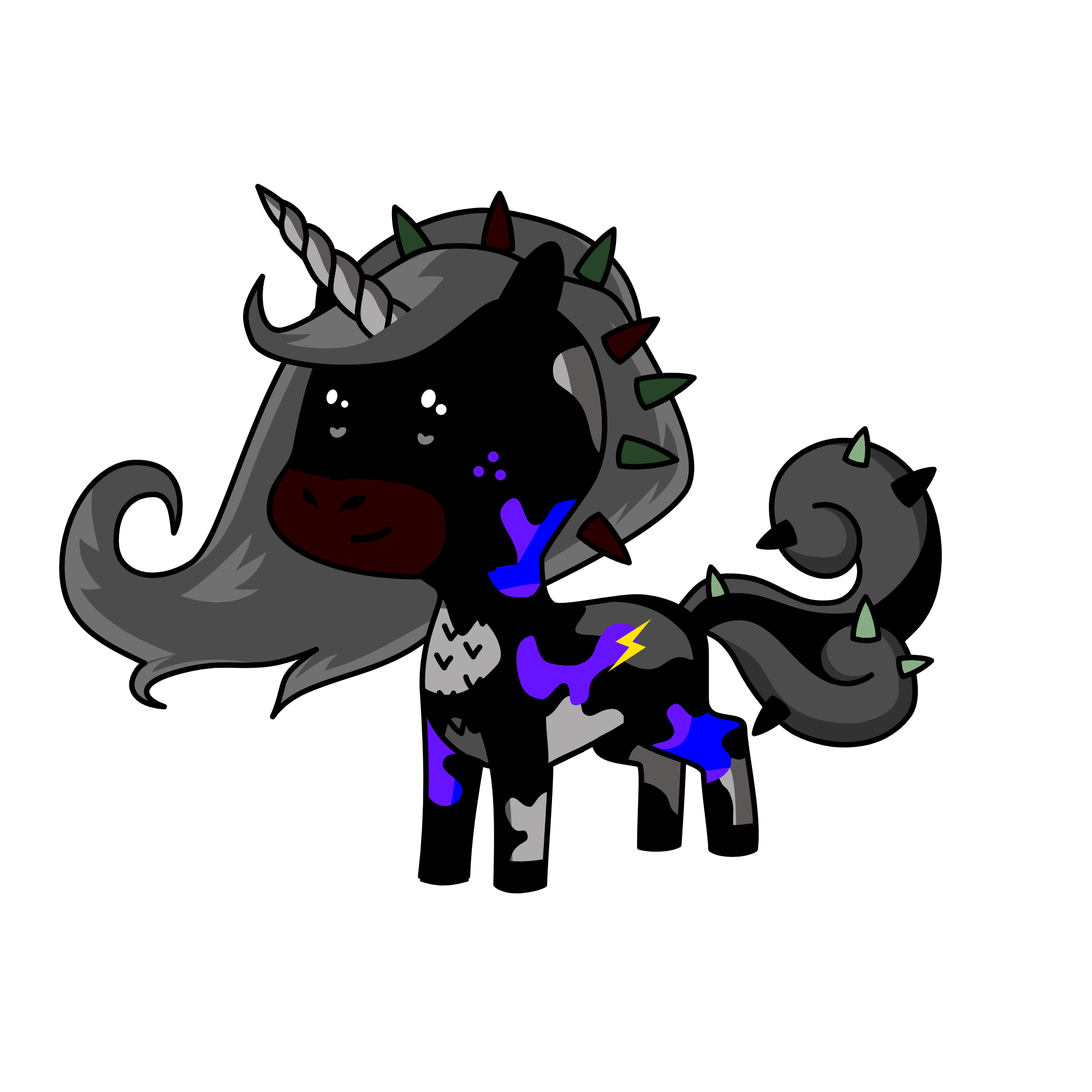 Shadow!, the unicorn