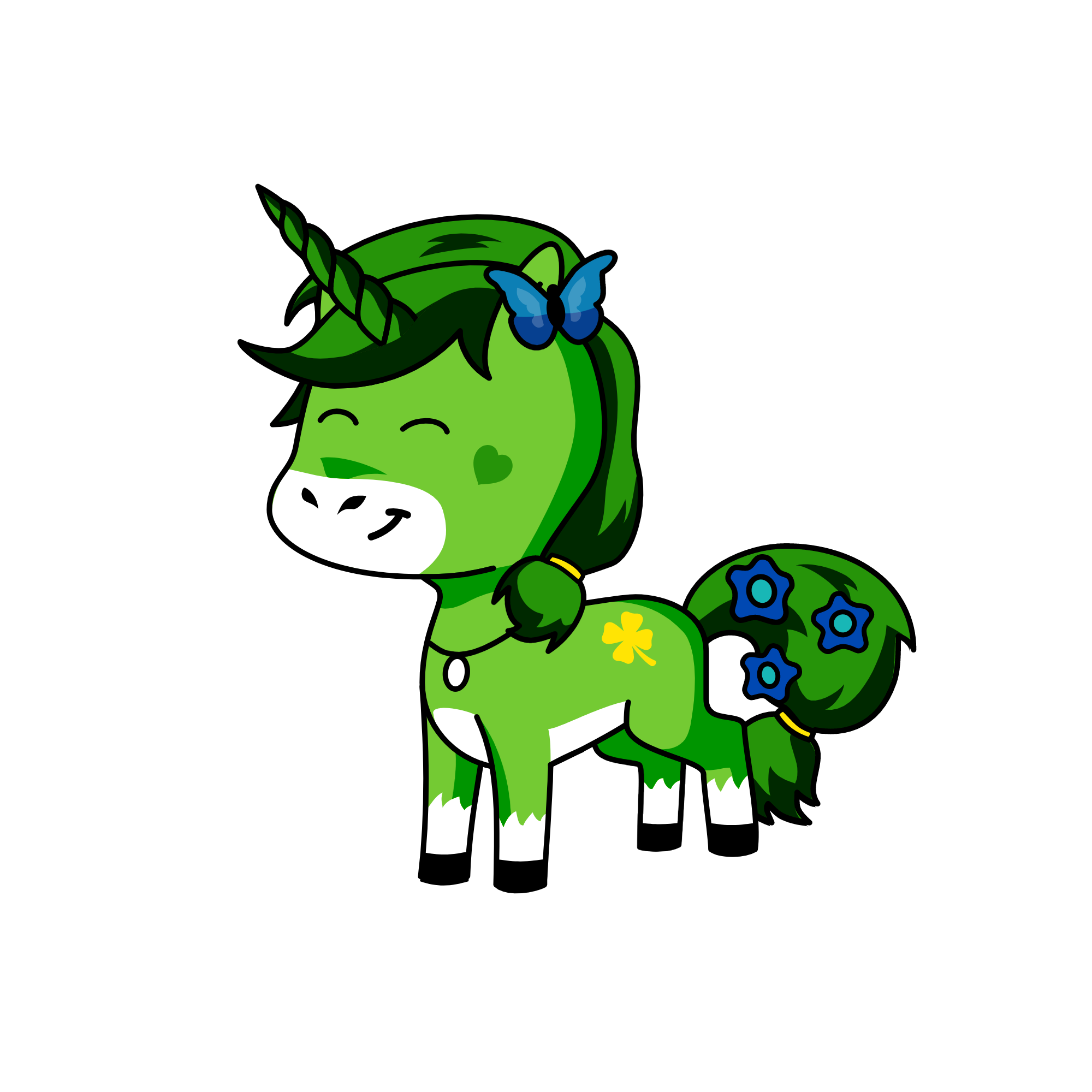 lucky, the unicorn