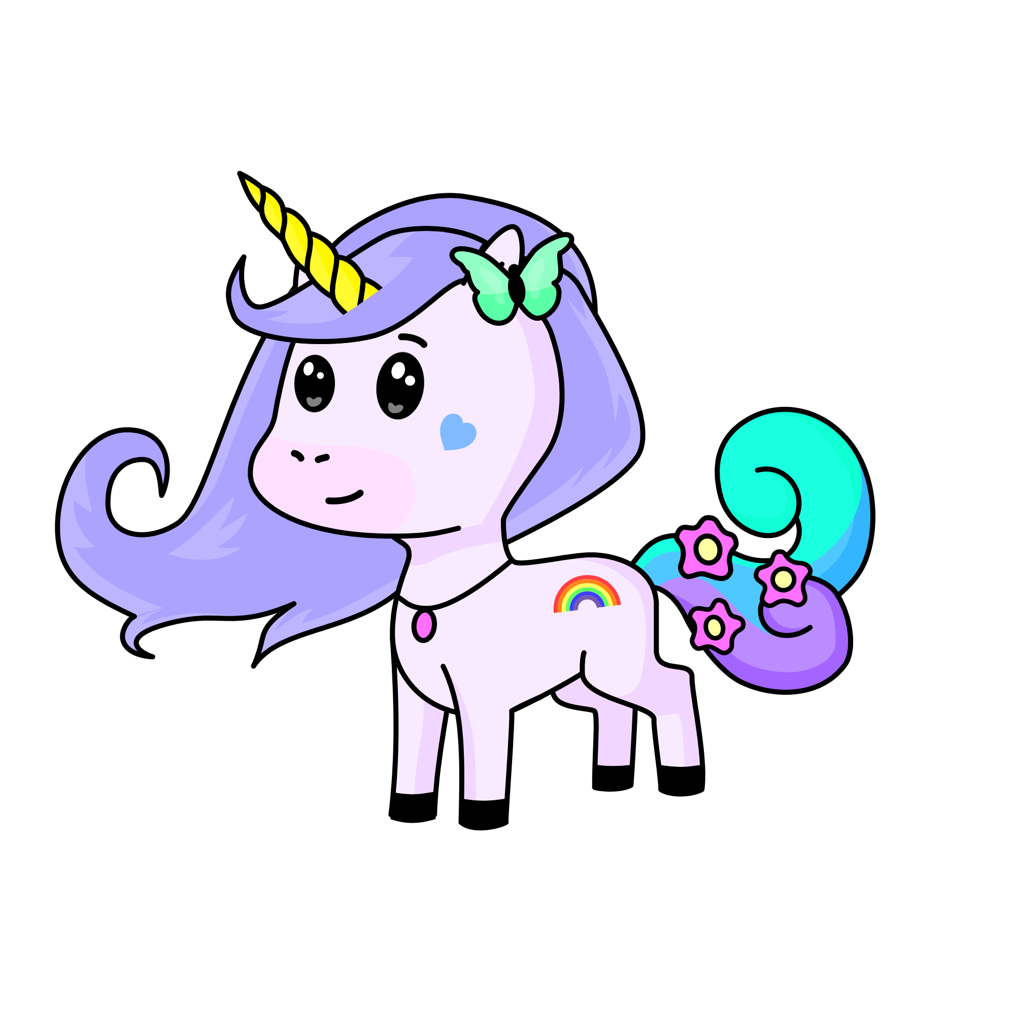 Sparkle, the unicorn