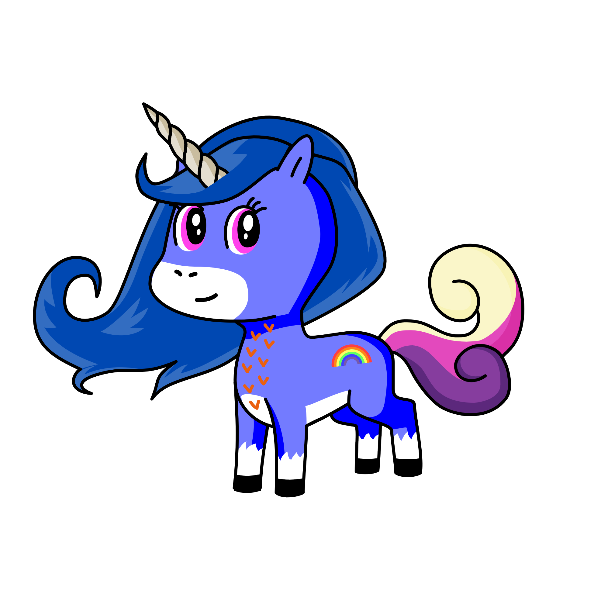 Wave, the unicorn