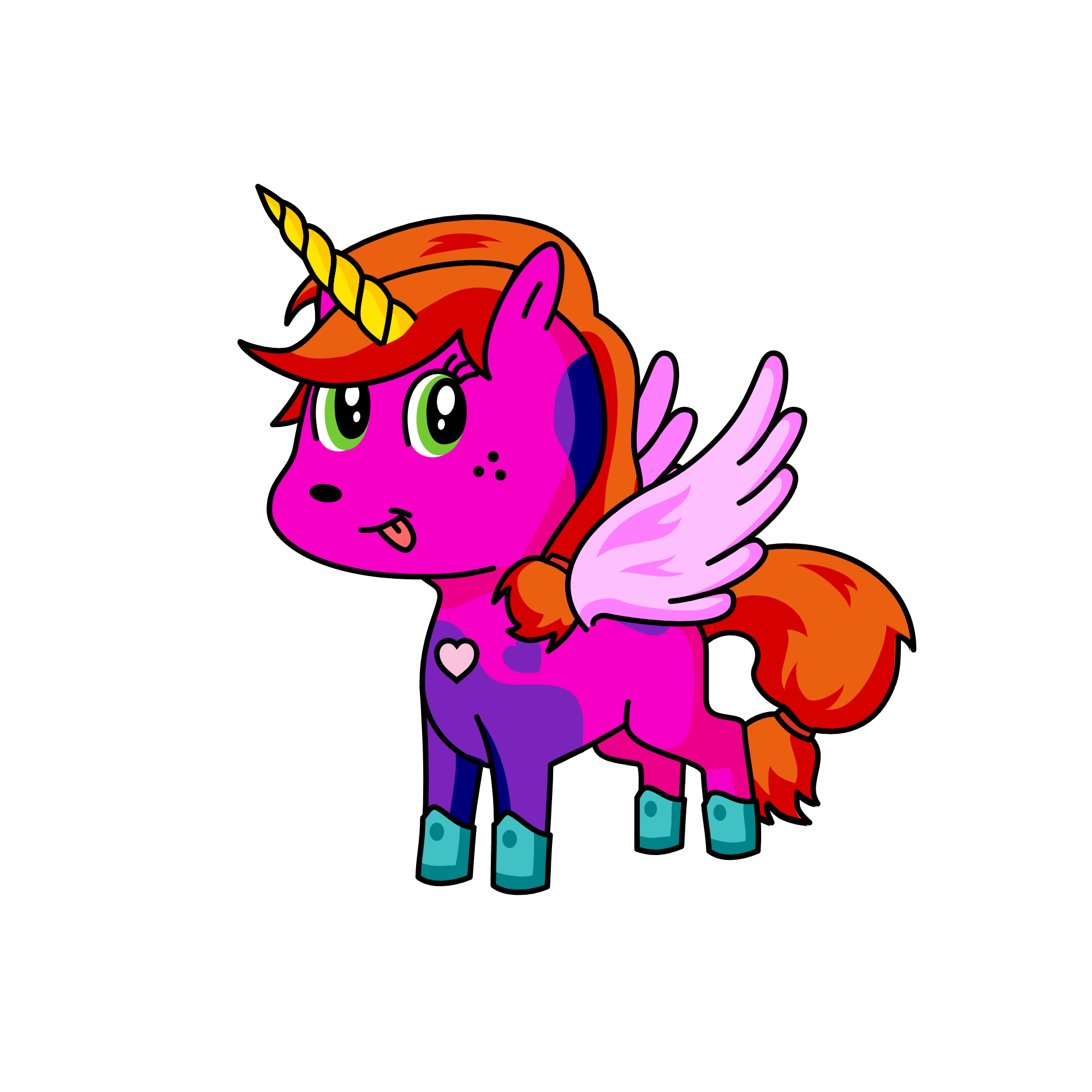 san, the unicorn