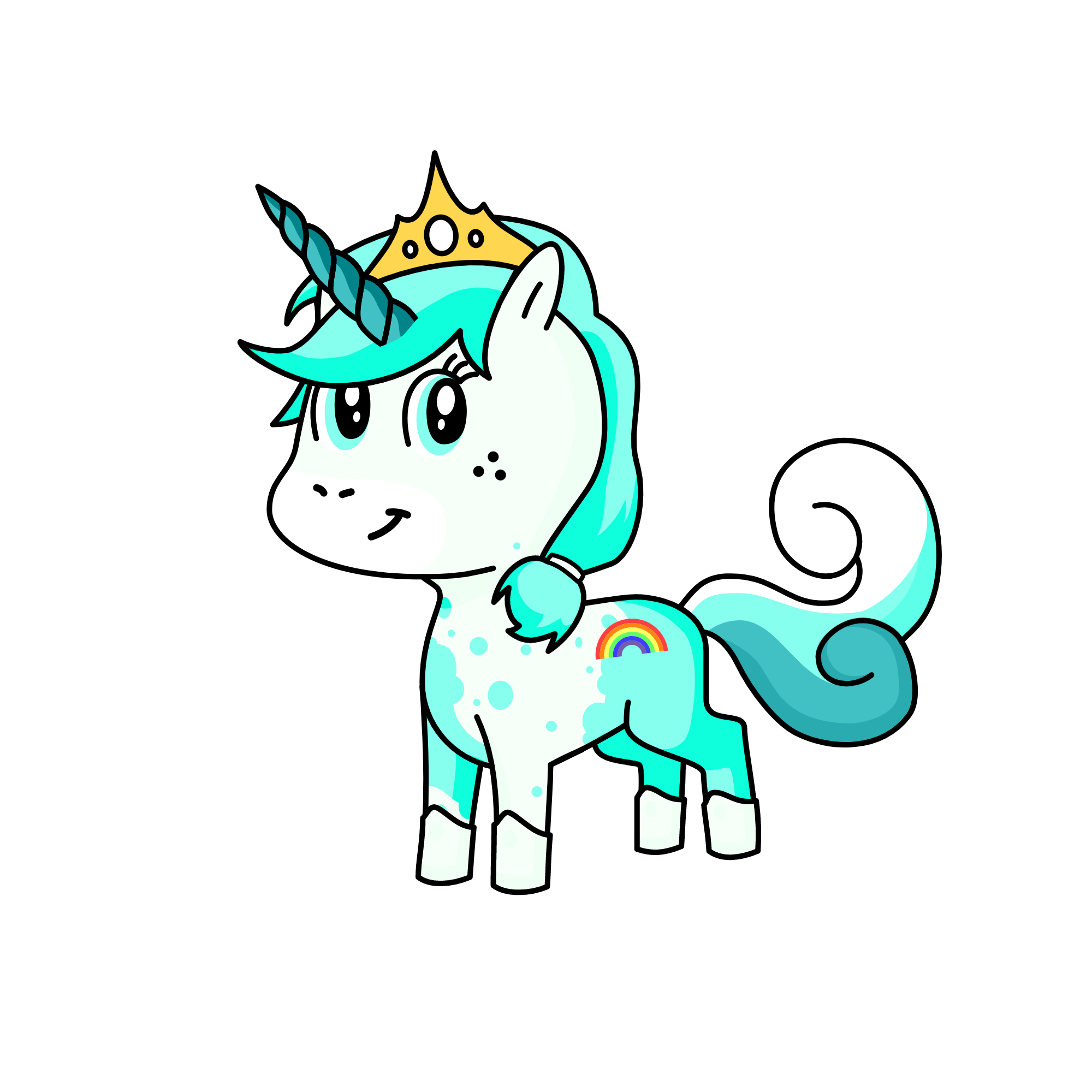 Elle, the unicorn