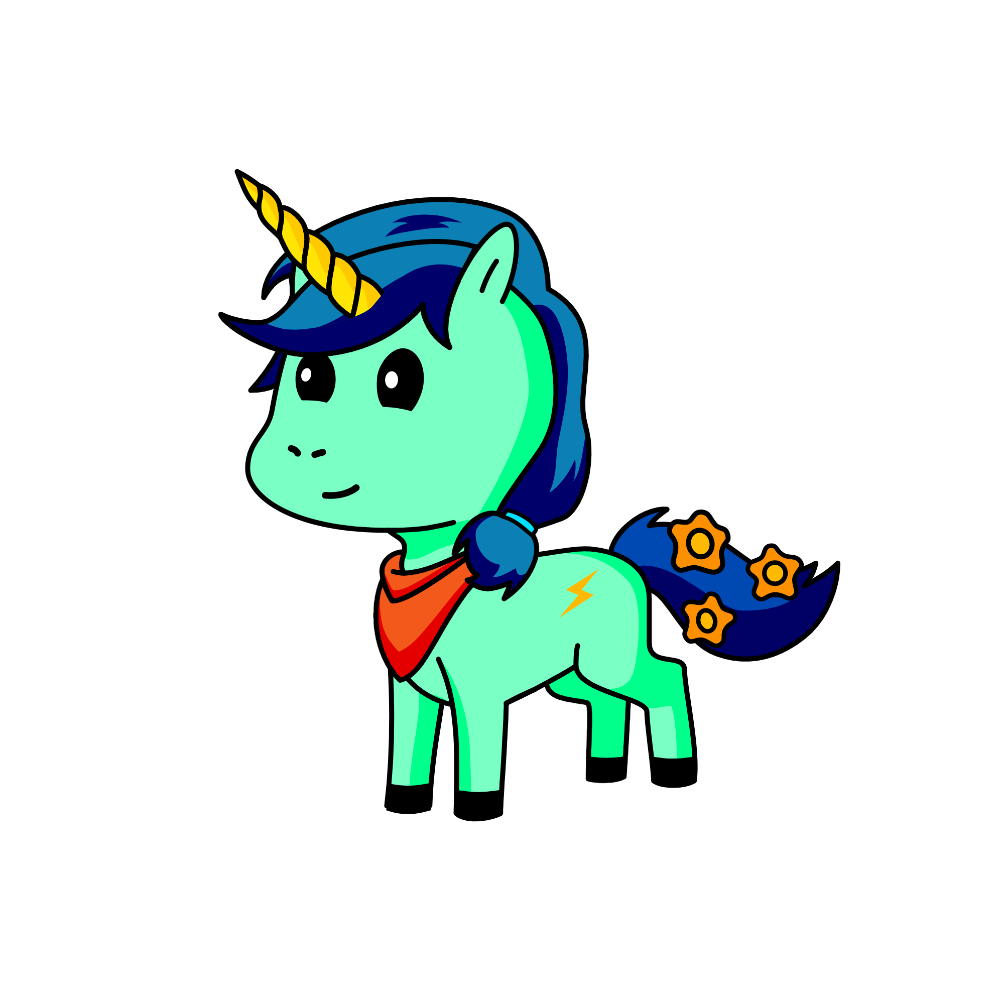 Calli, the unicorn