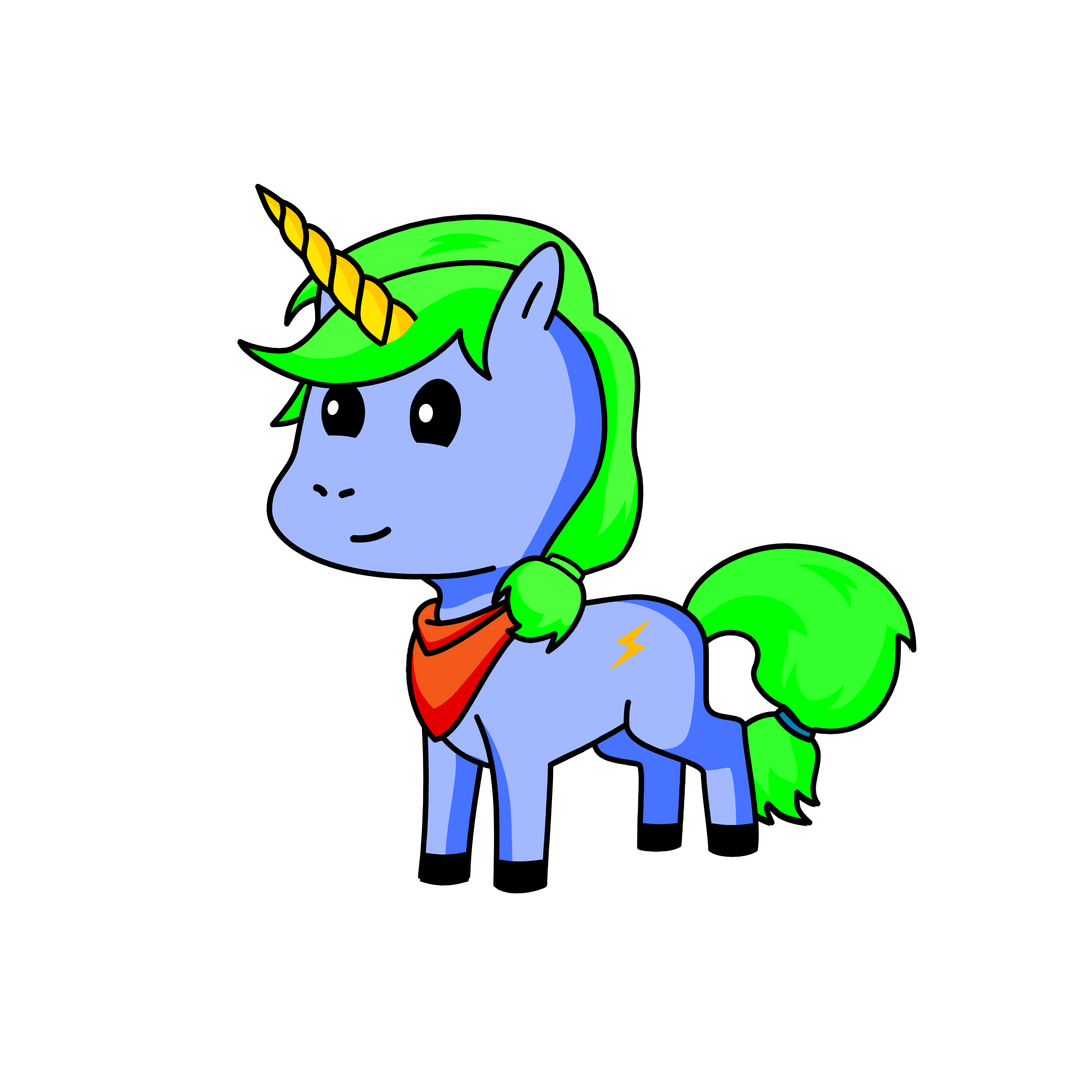 Koda, the unicorn