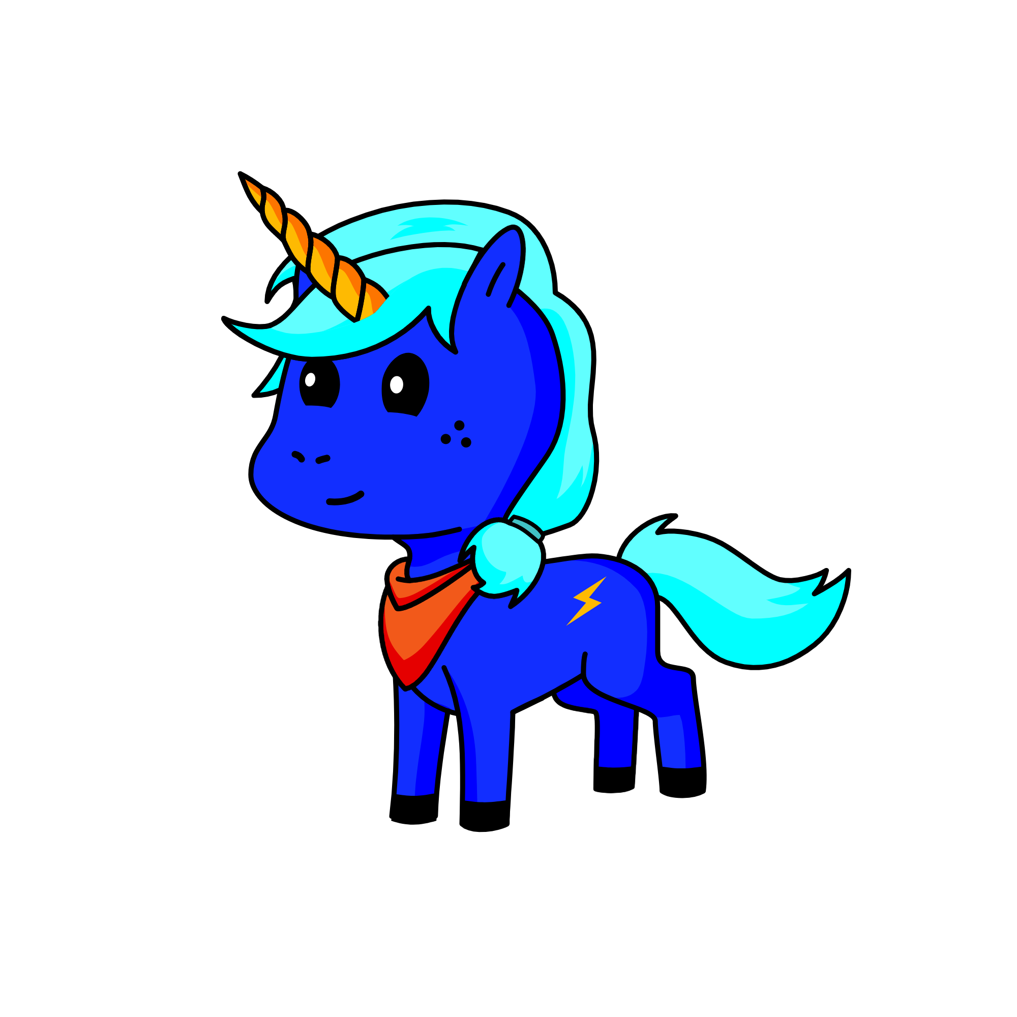 Ace, the unicorn