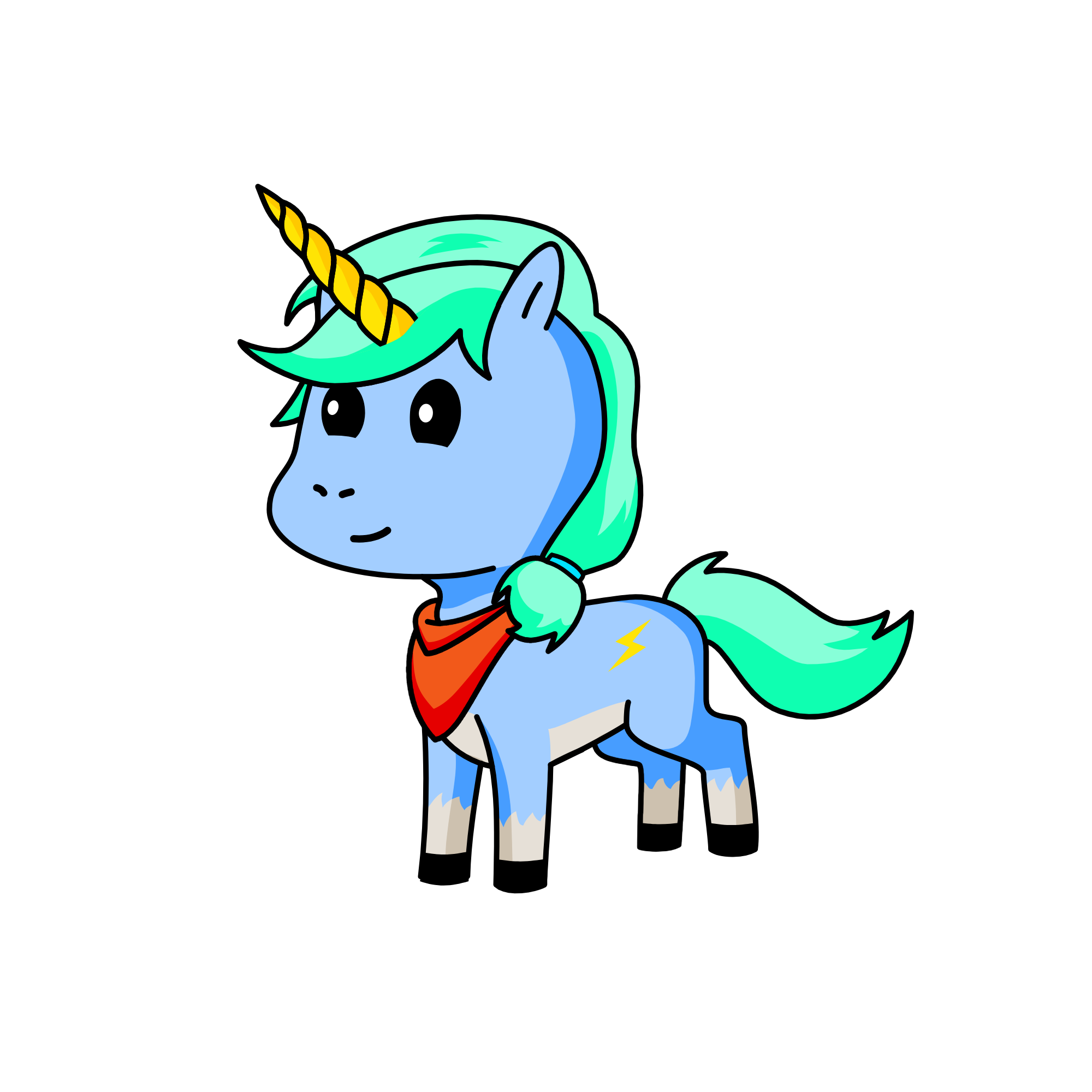Sugar, the unicorn