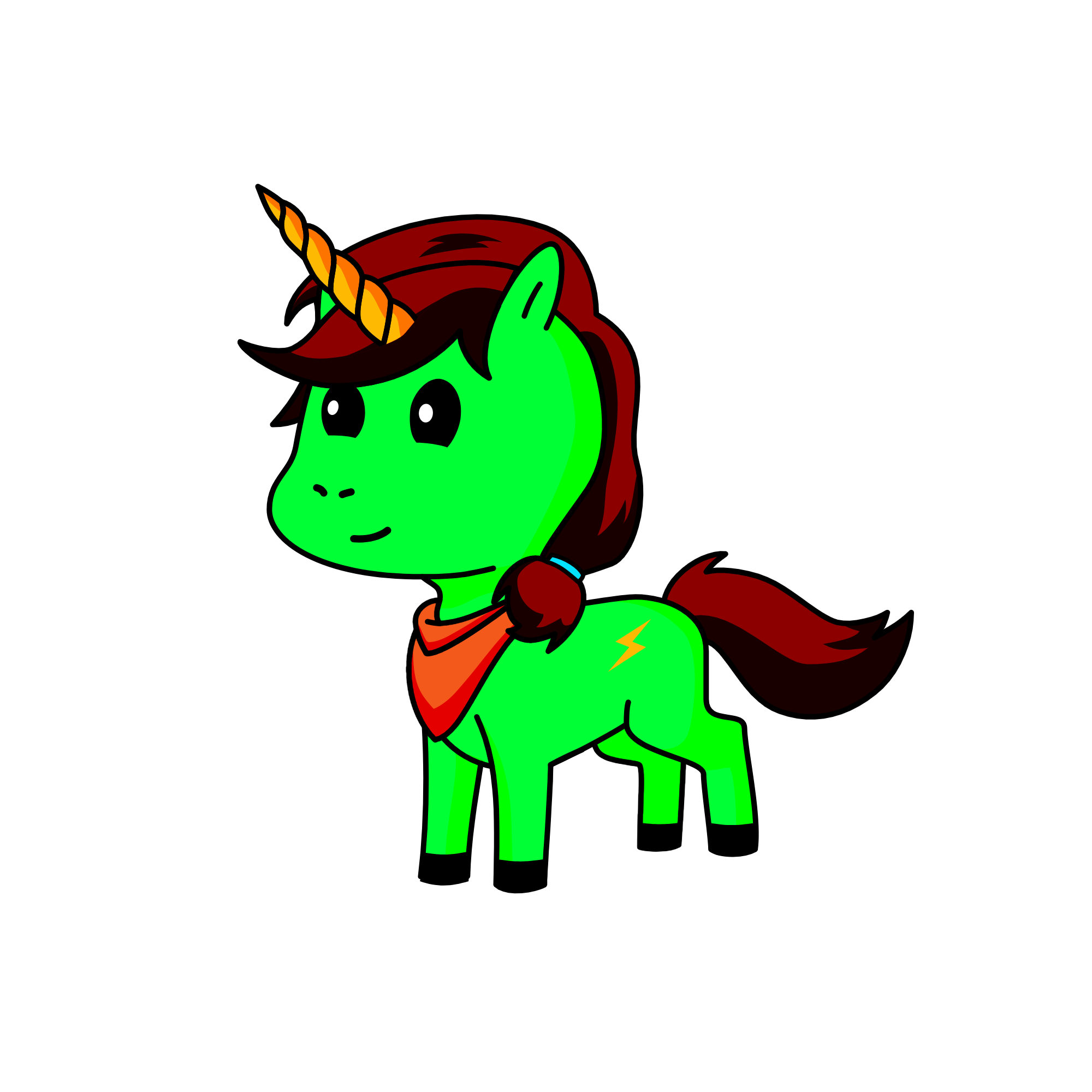 Tenni, the unicorn