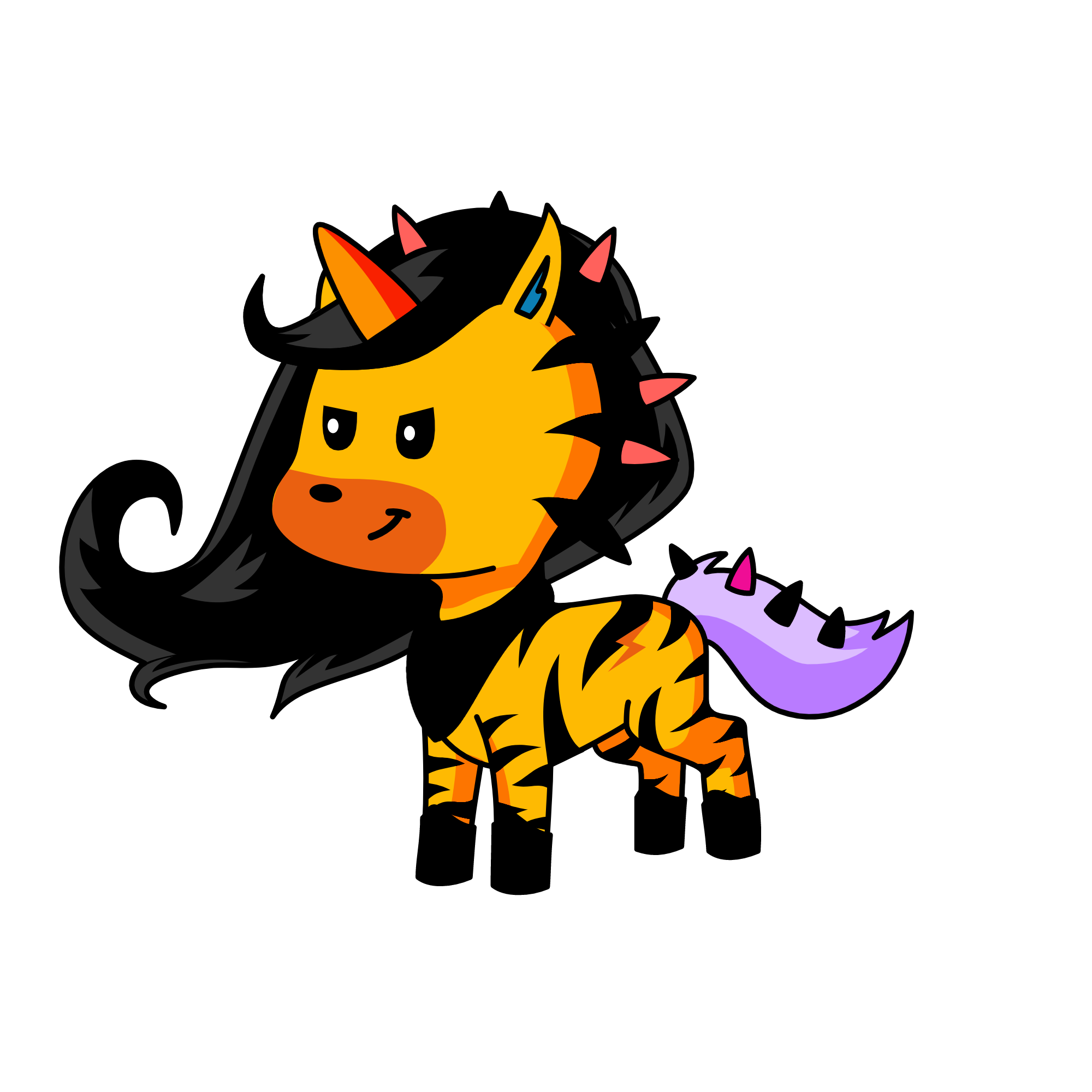 Warrior, the unicorn