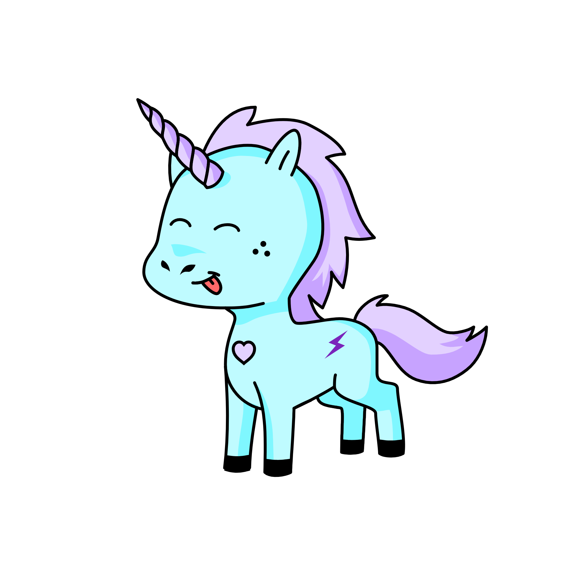 Beckett, the unicorn