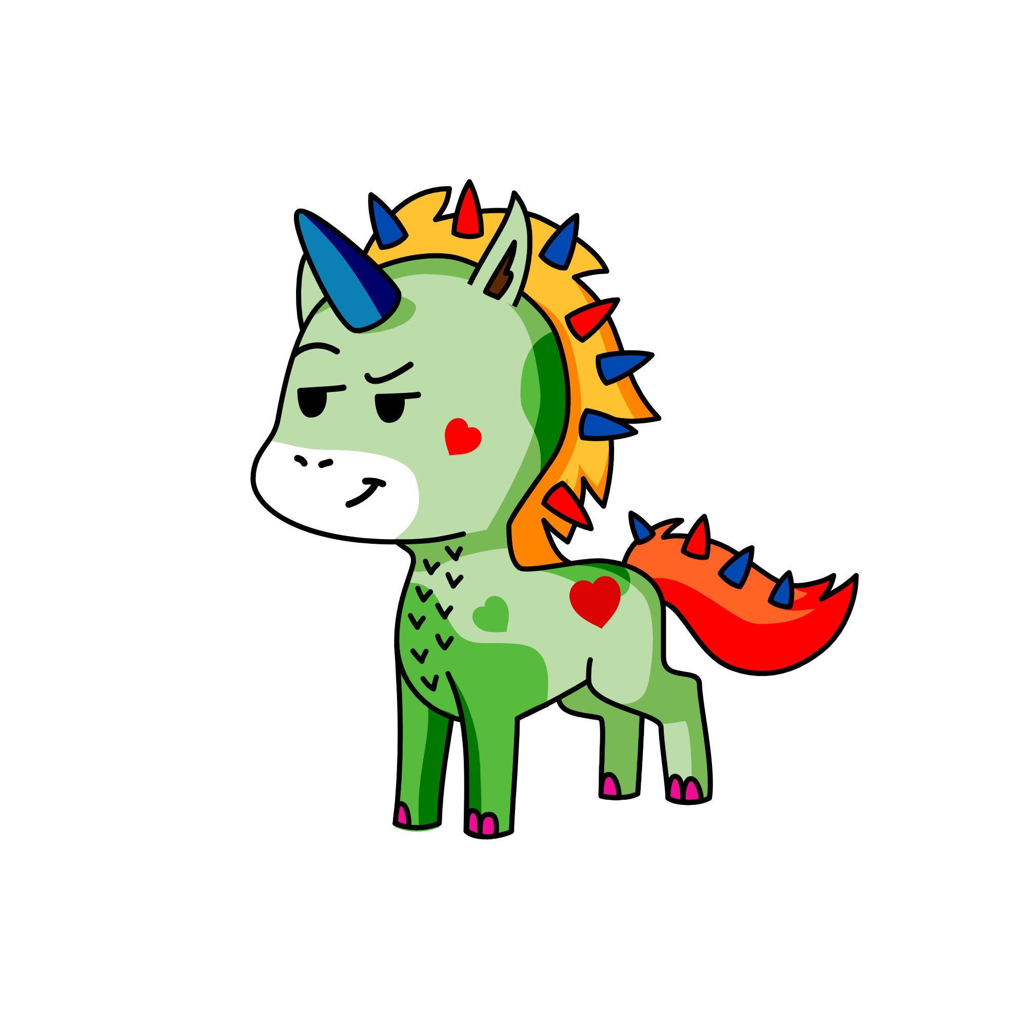 Beckys mom, the unicorn