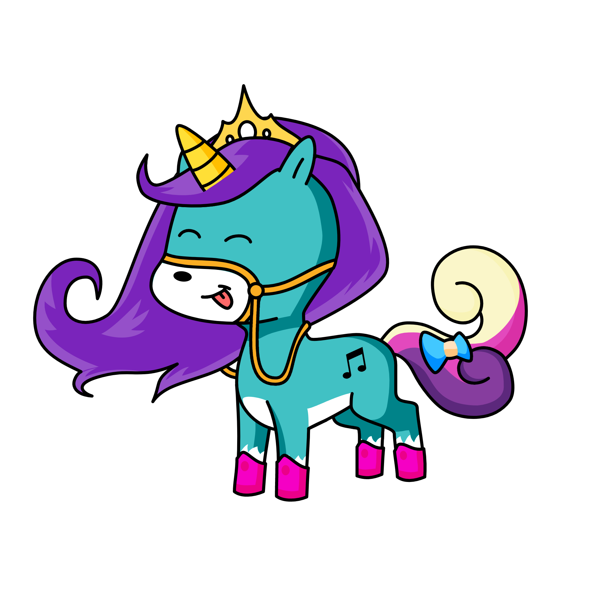 silver, the unicorn