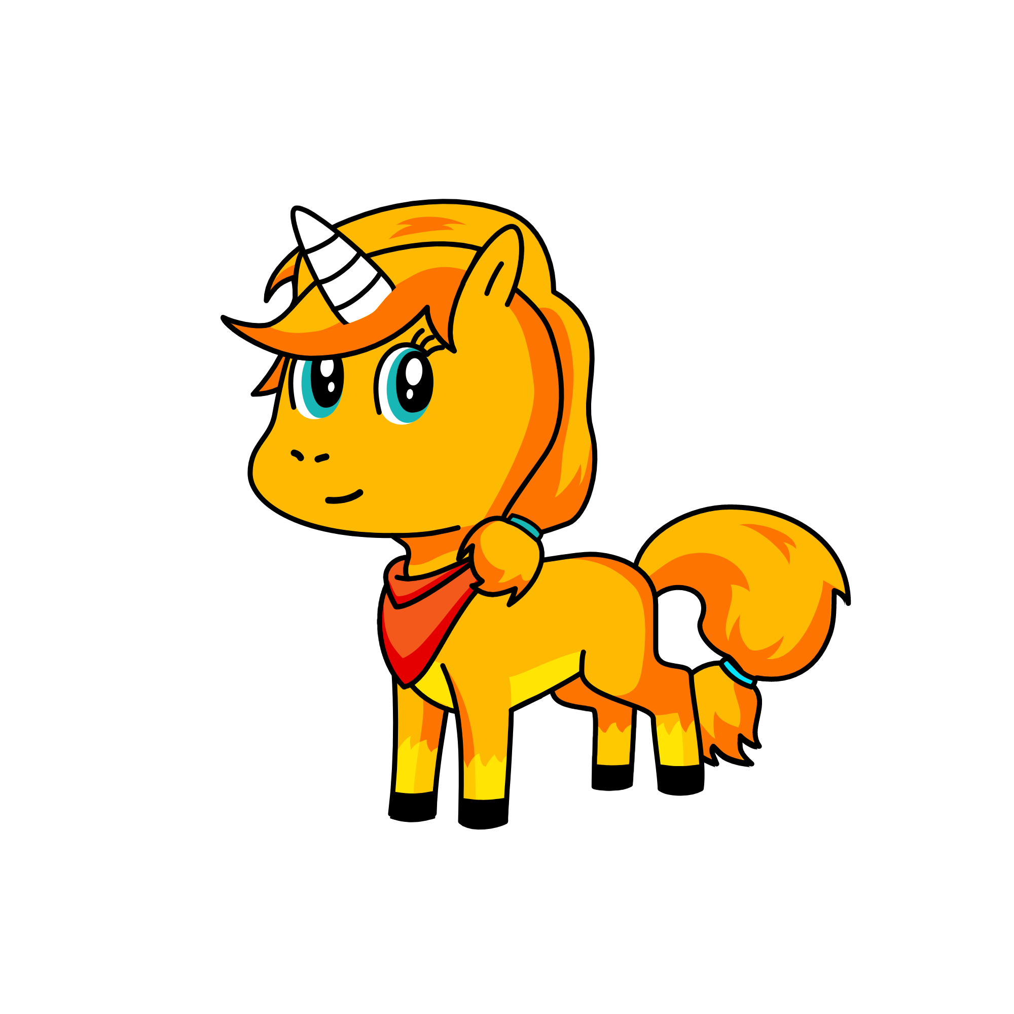 Applejack, the unicorn