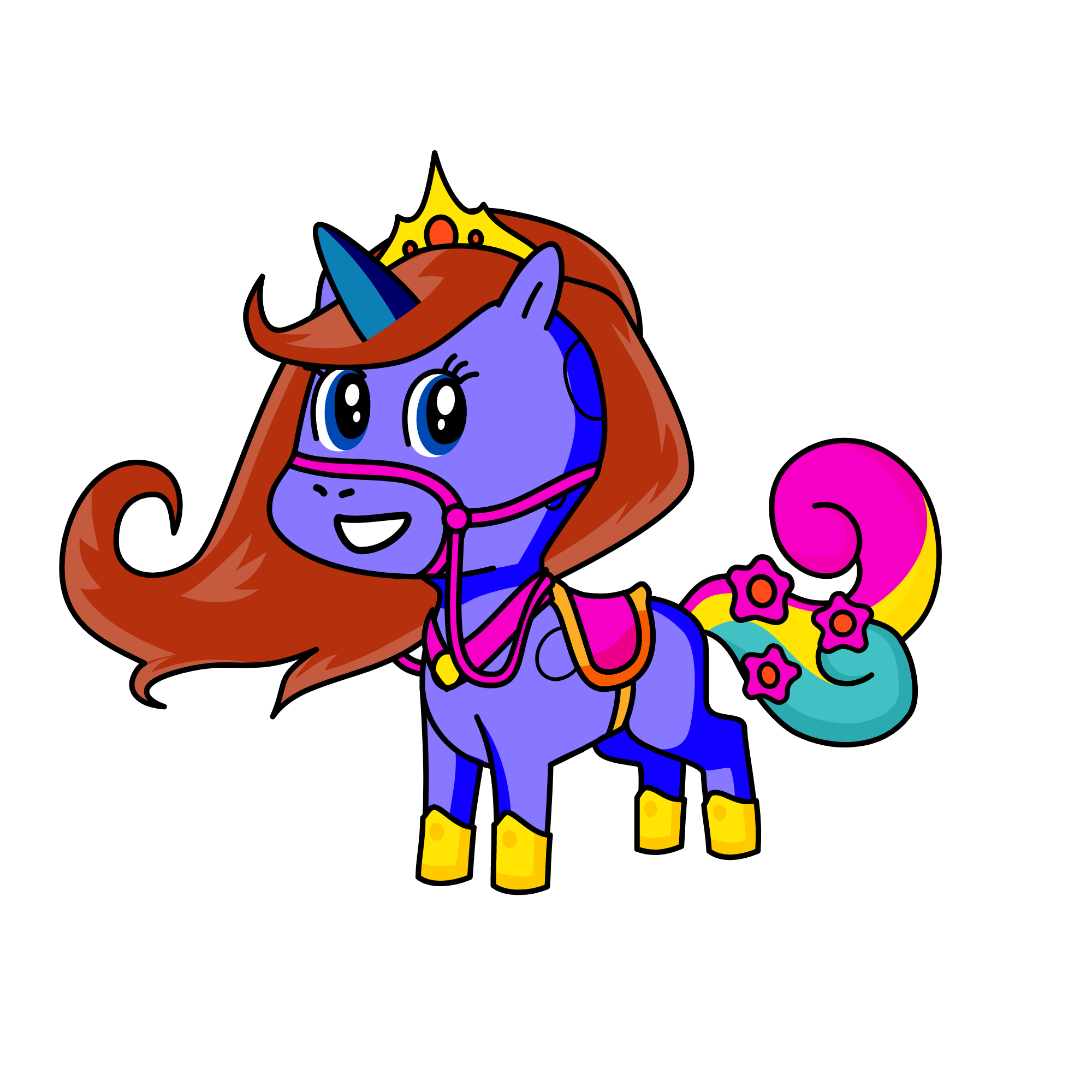 princess elima, the unicorn