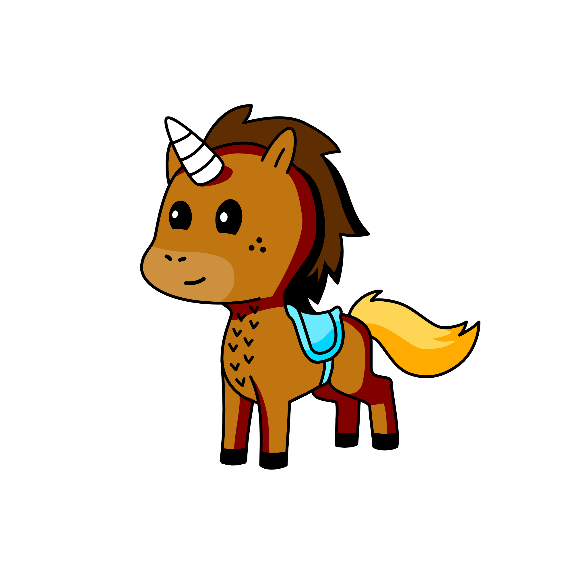cupcac  rabr, the unicorn
