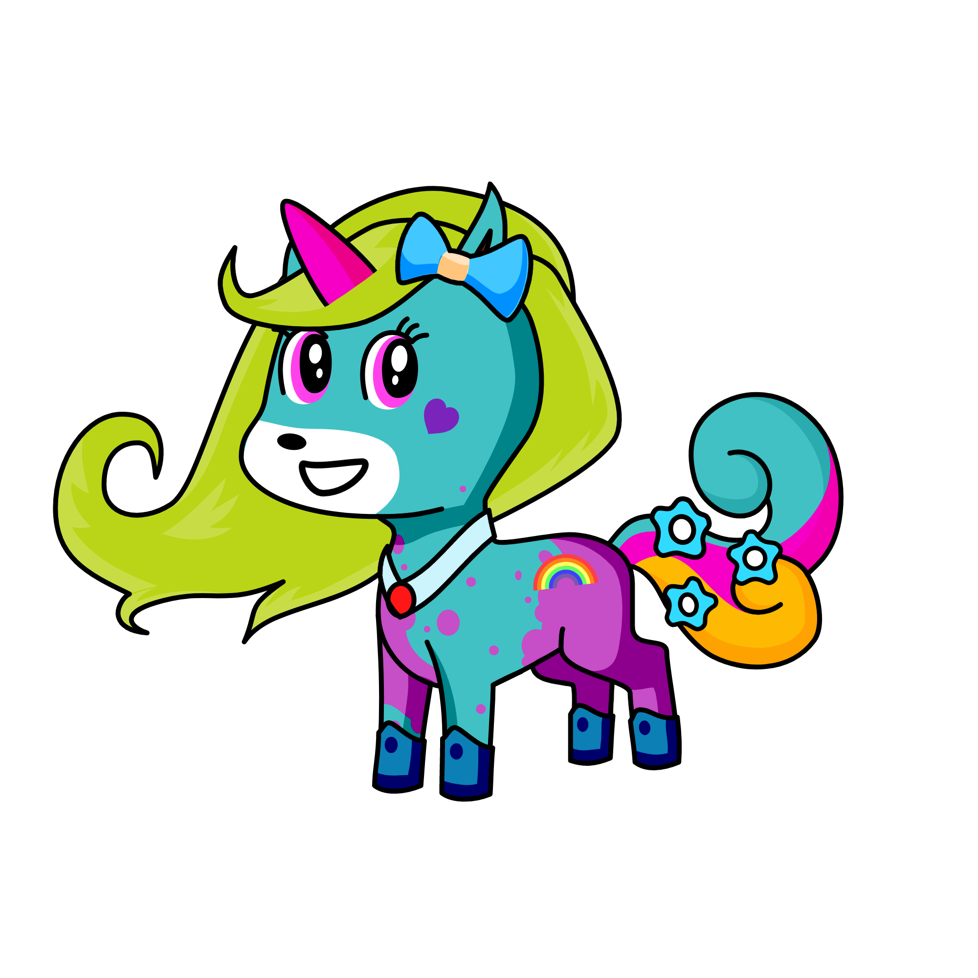 Unique, the unicorn