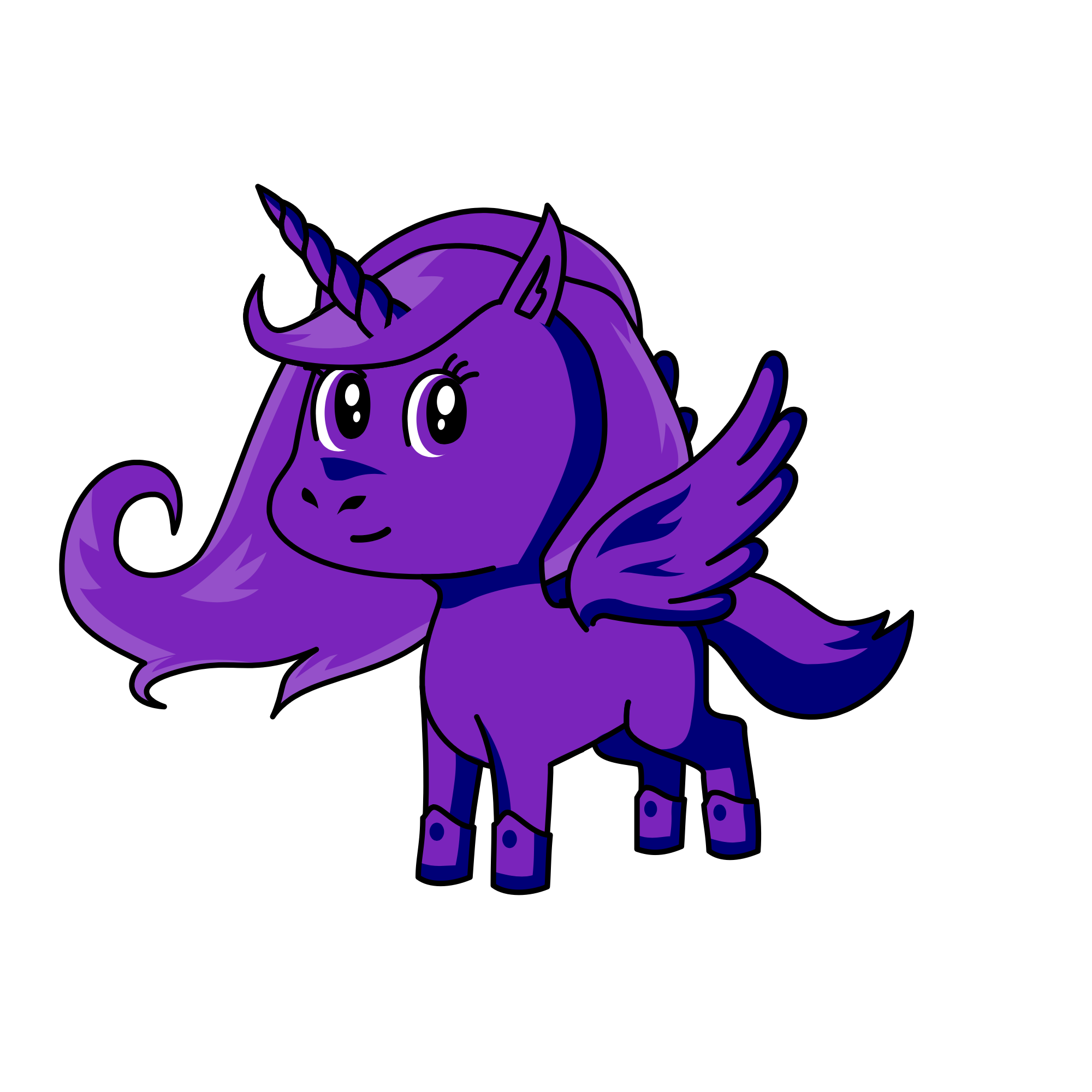 Grape Juice, the unicorn