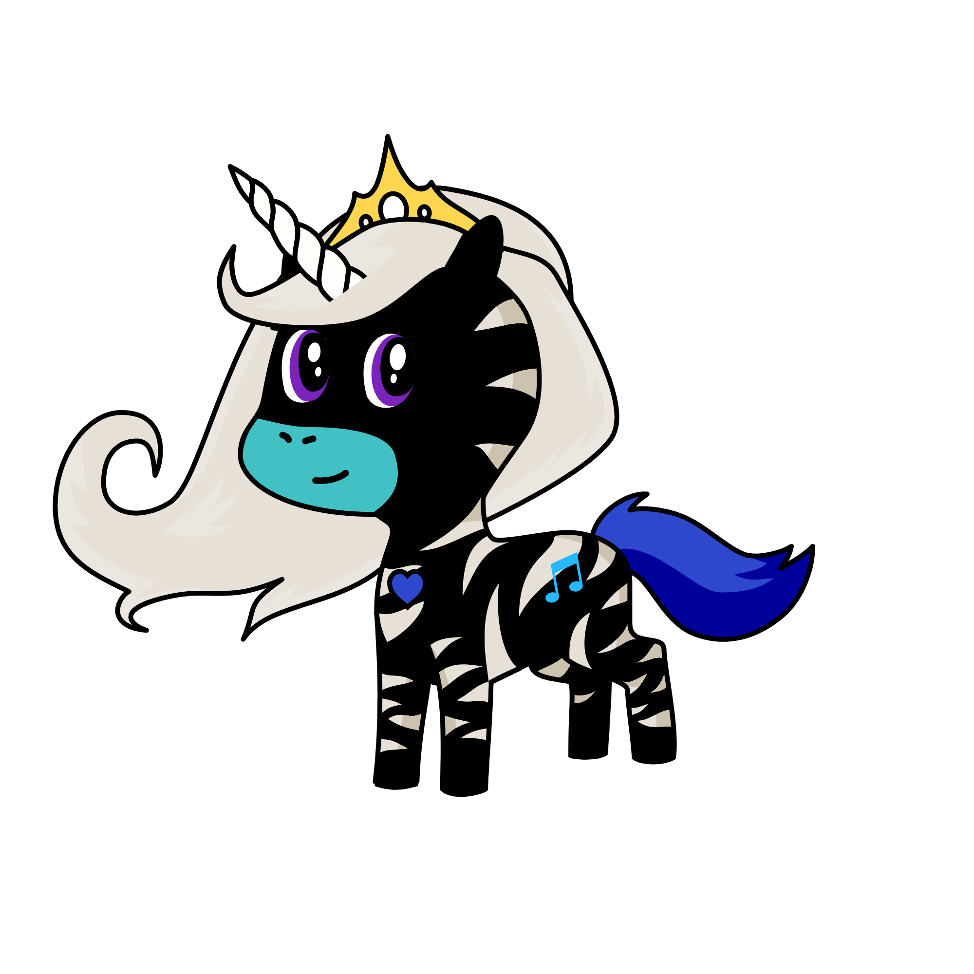 tui, the unicorn