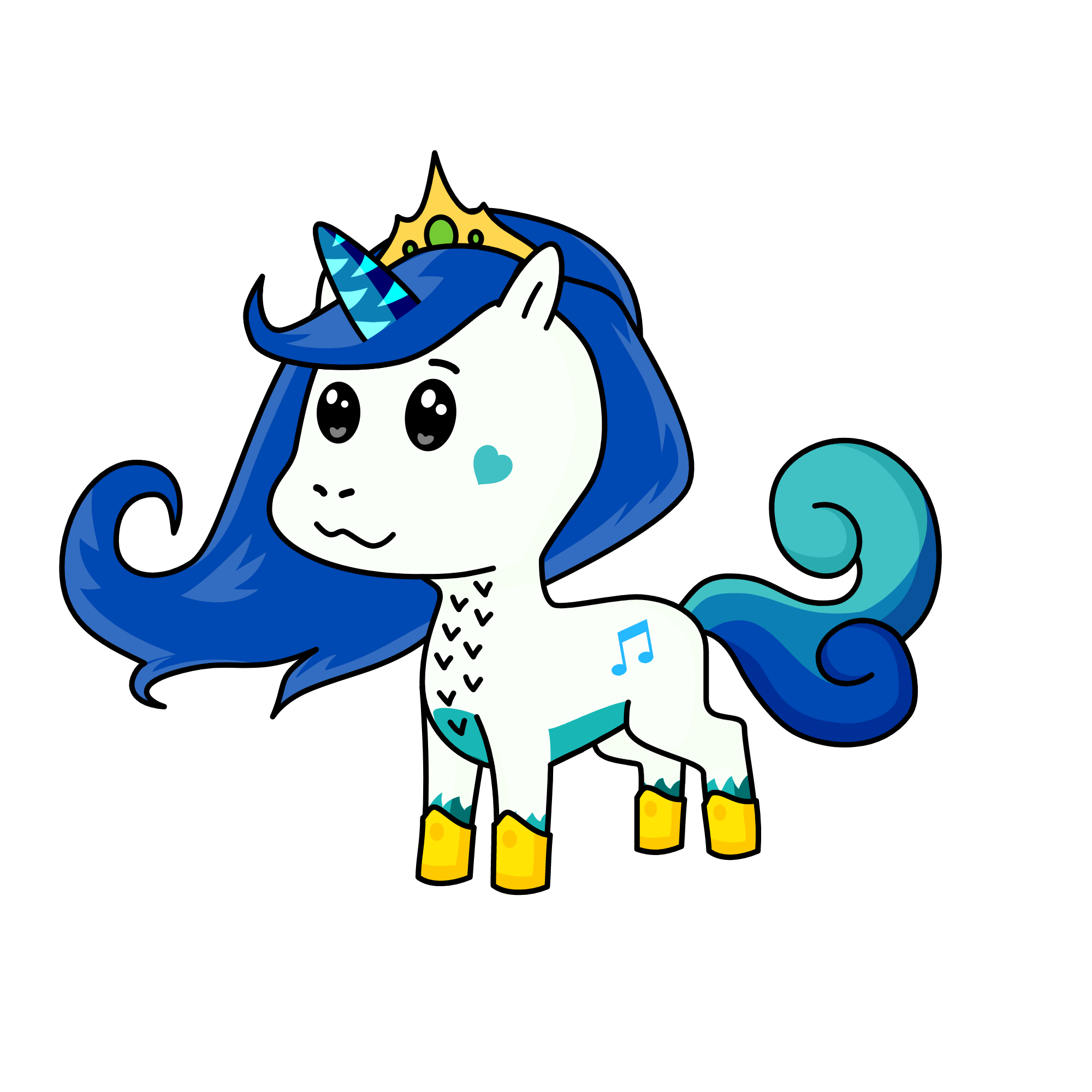 ocean, the unicorn
