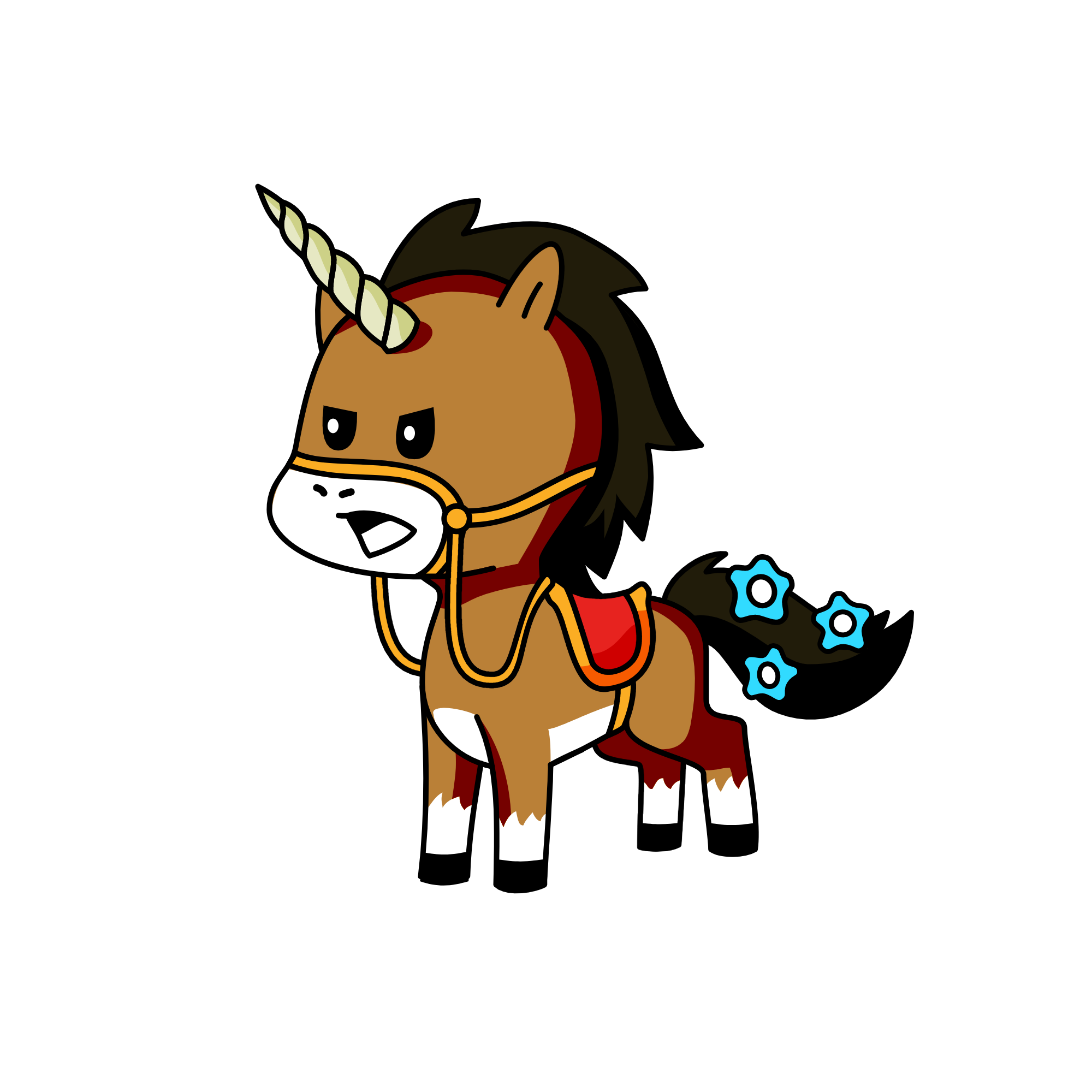 Fredom, the unicorn