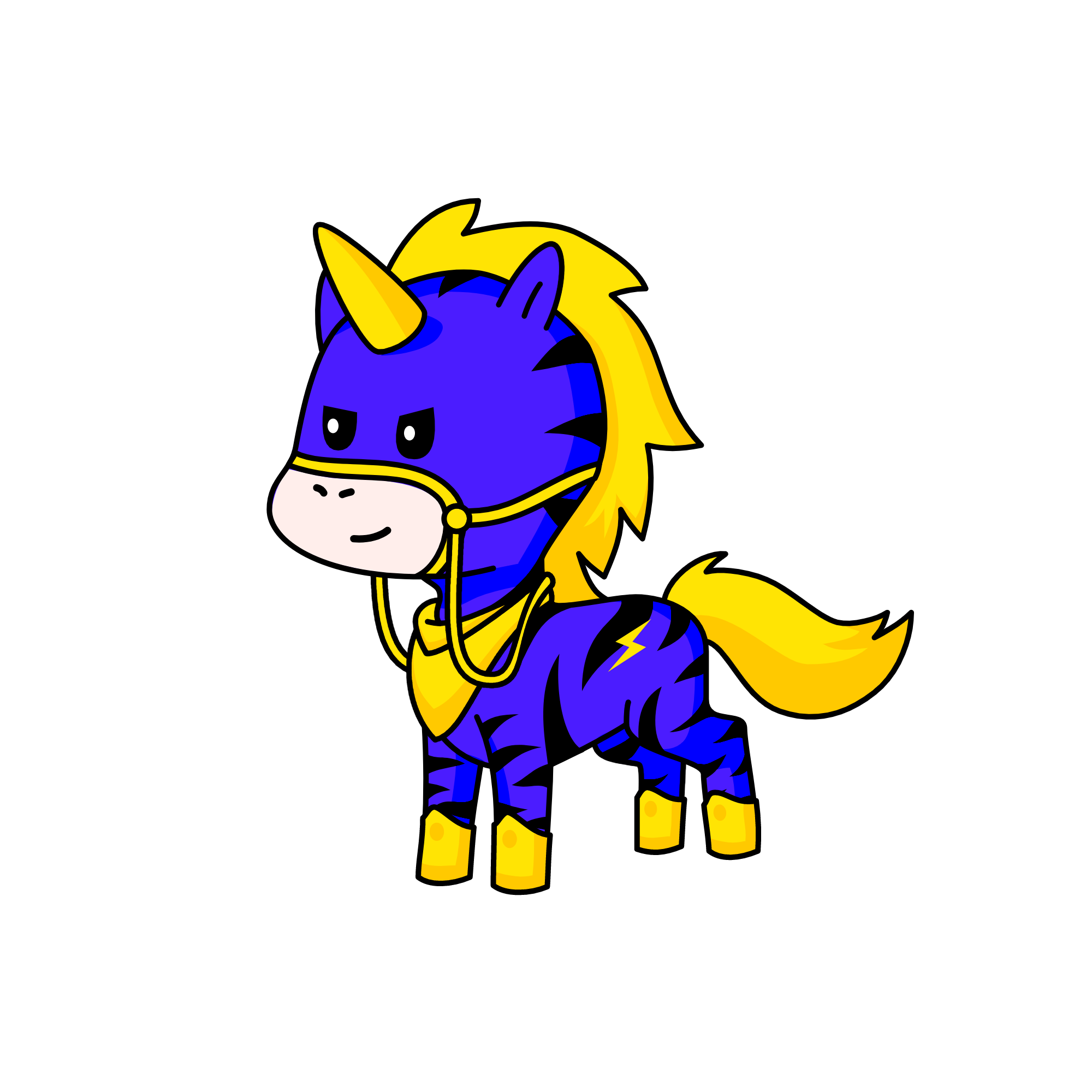 Luna NightSky, the unicorn