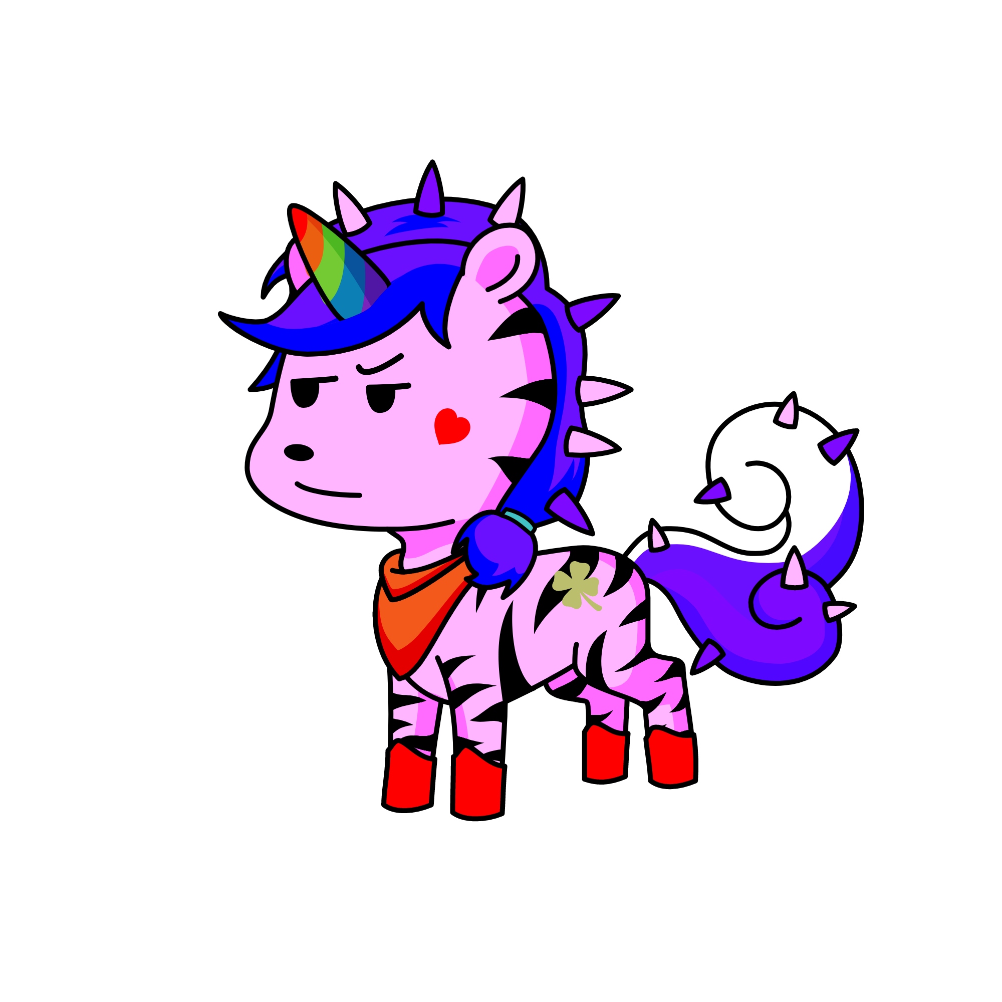 Júlia, the unicorn
