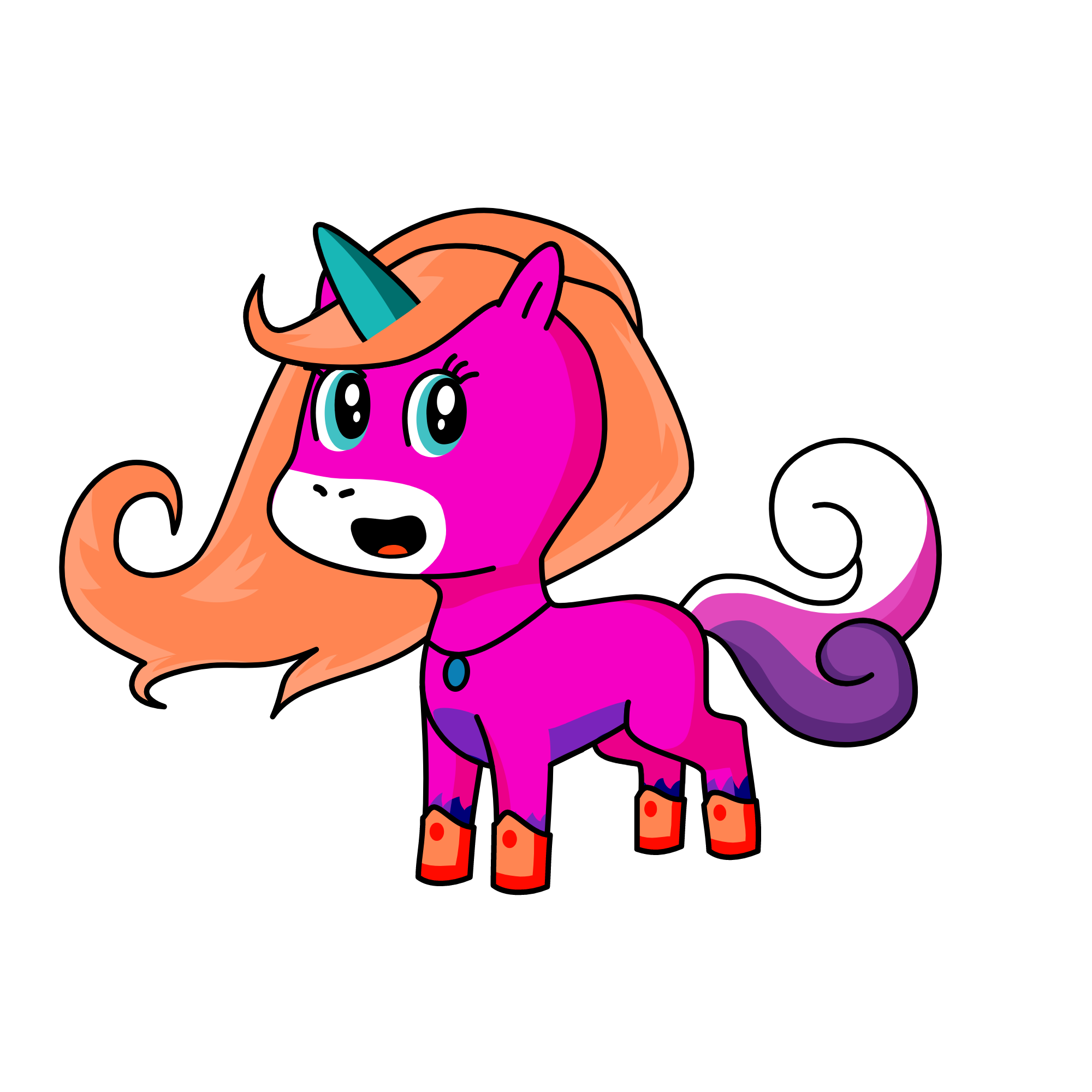 hazel, the unicorn