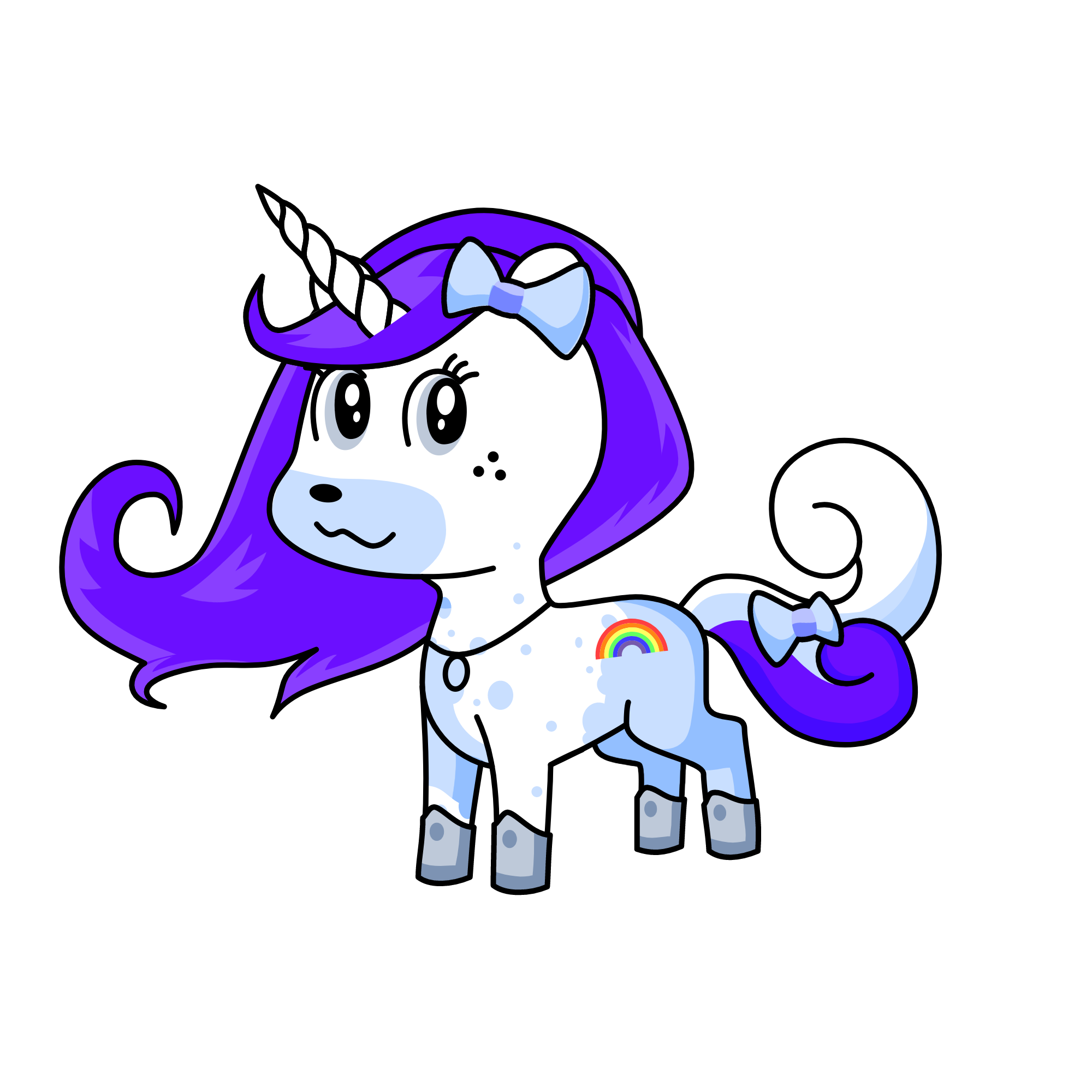 Crystel, the unicorn