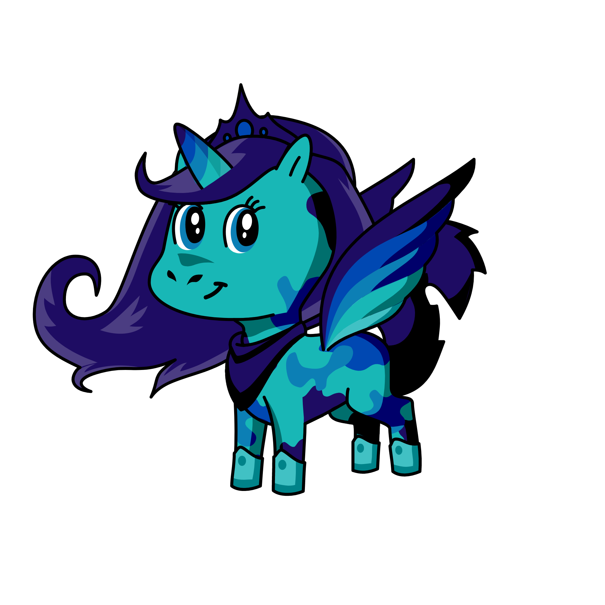luna la grande, the unicorn