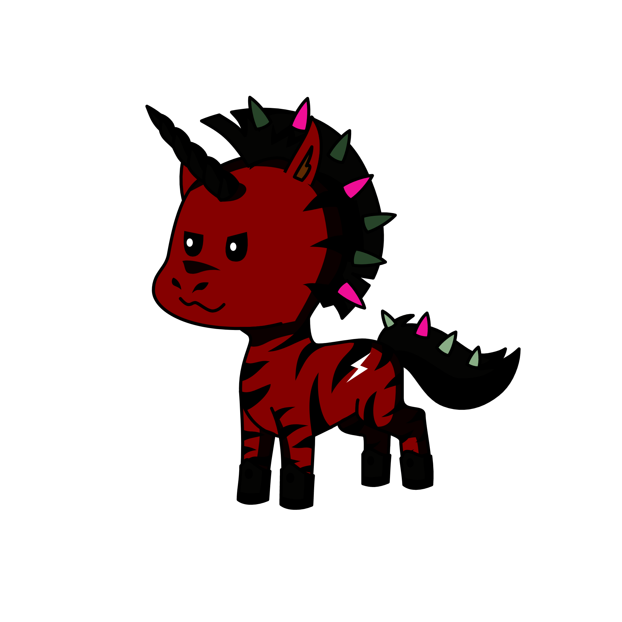 the EVIL one, the unicorn