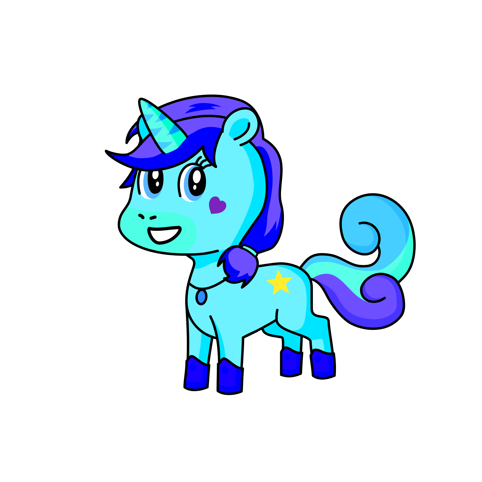 sparkels, the unicorn