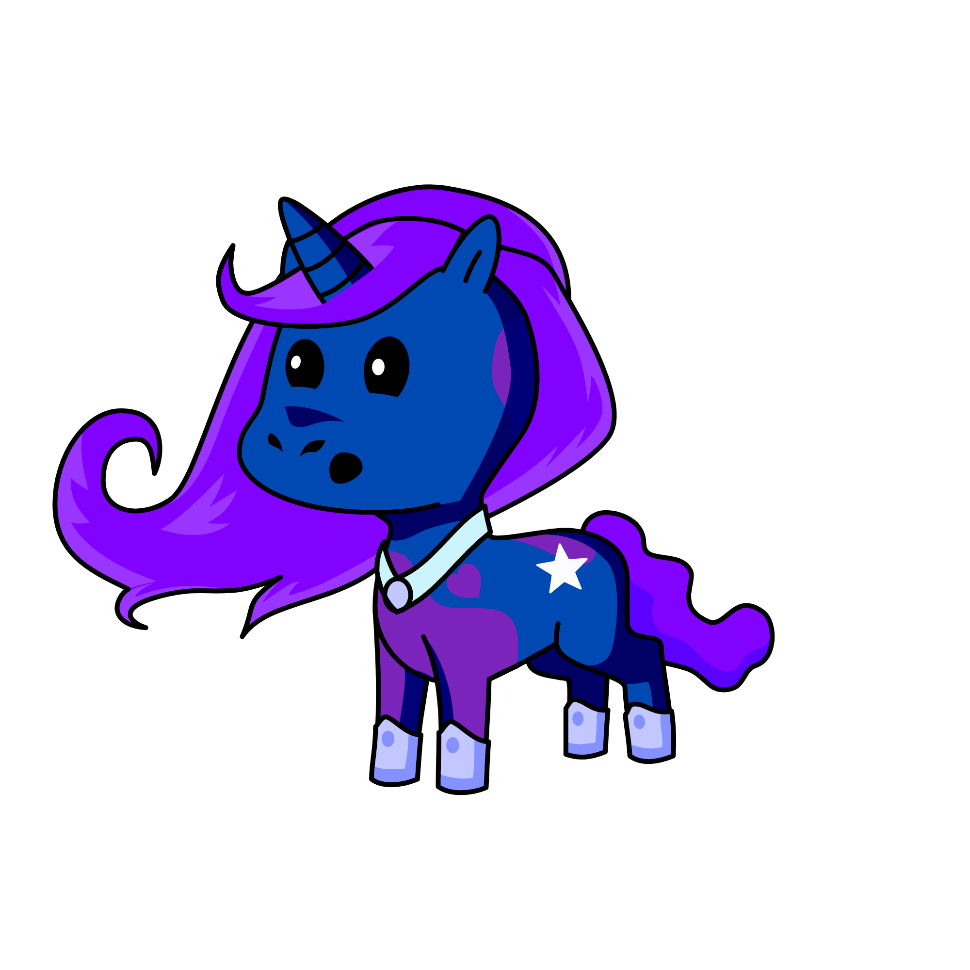 luna, the unicorn