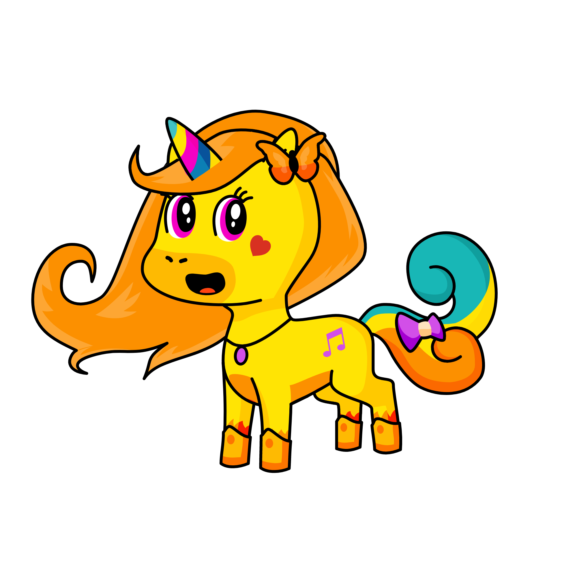 Ella, the unicorn