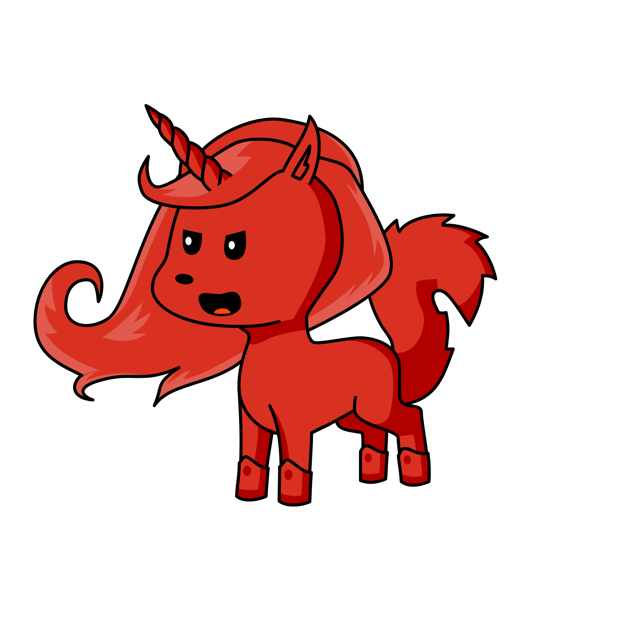 the bad girl in the world, the unicorn