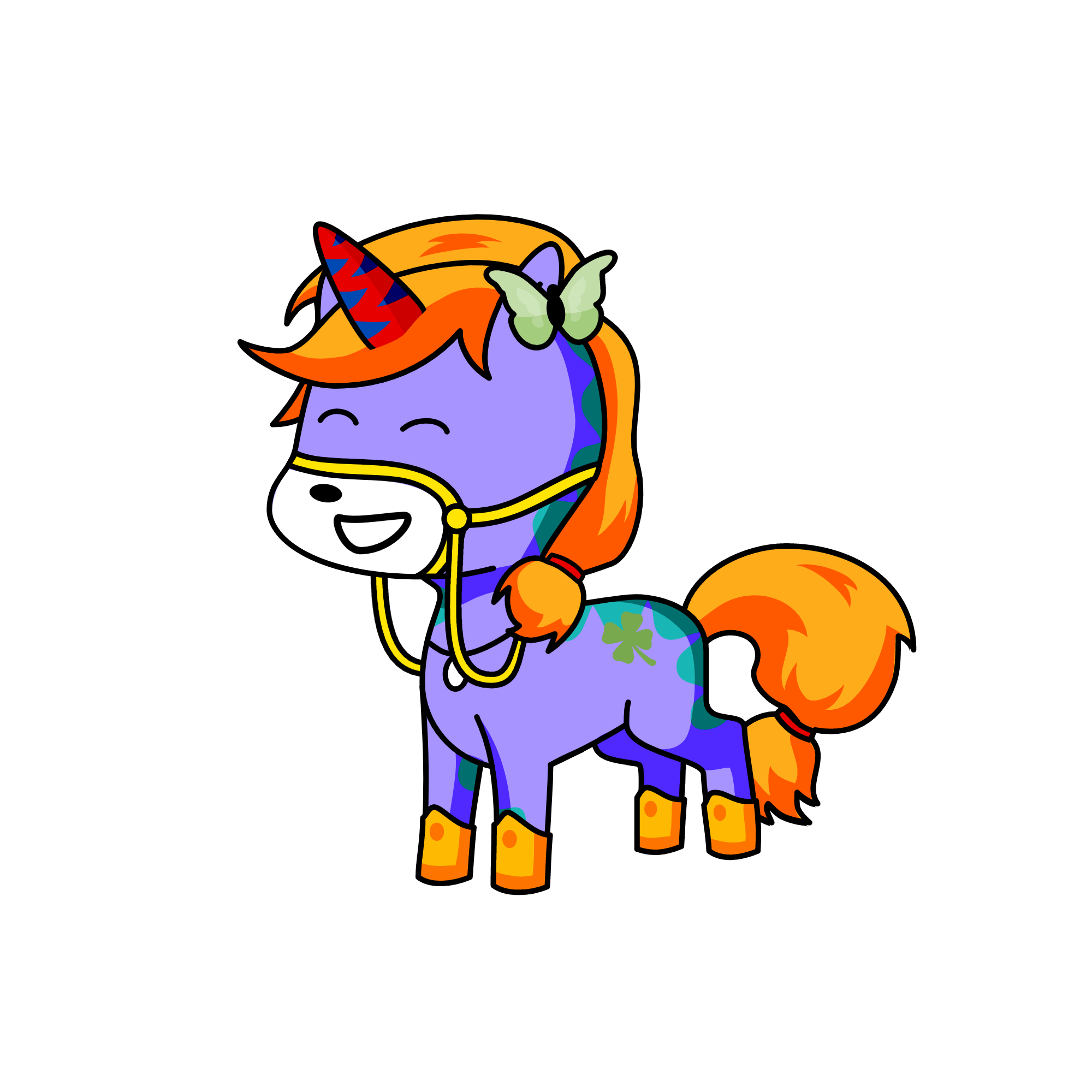 Emily, the unicorn