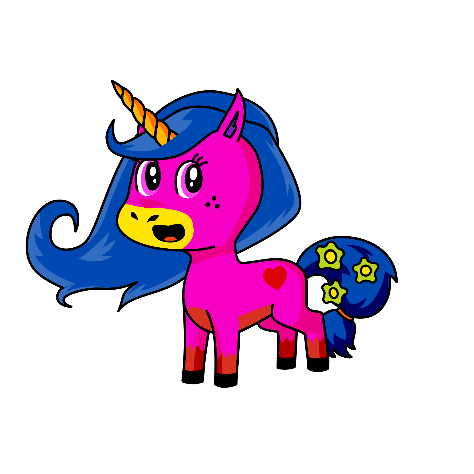Deejay , the unicorn