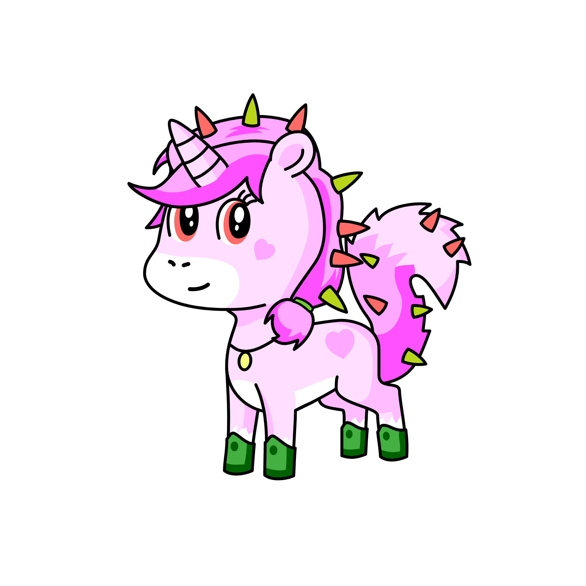 Not Today Satan, the unicorn