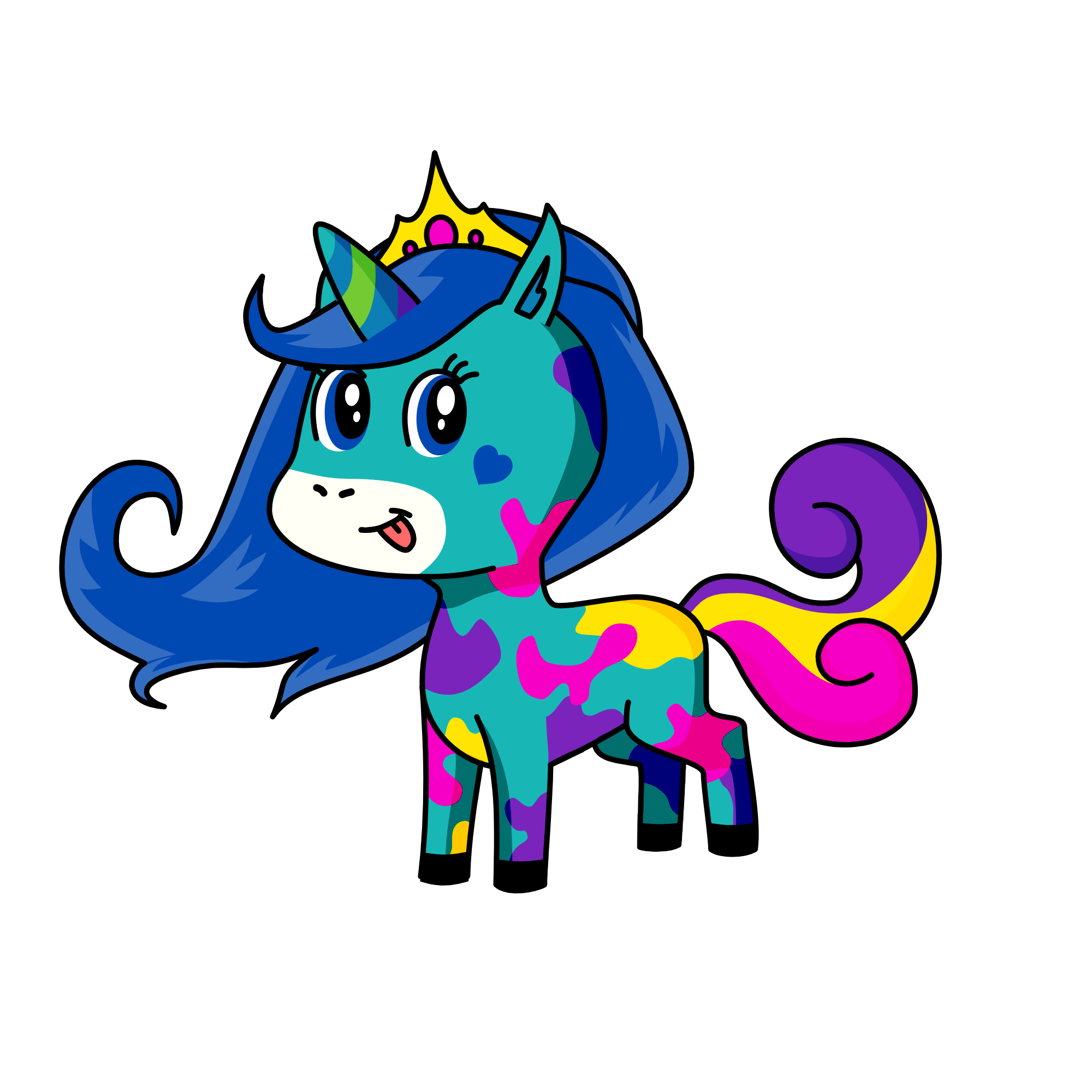 Lalala, the unicorn