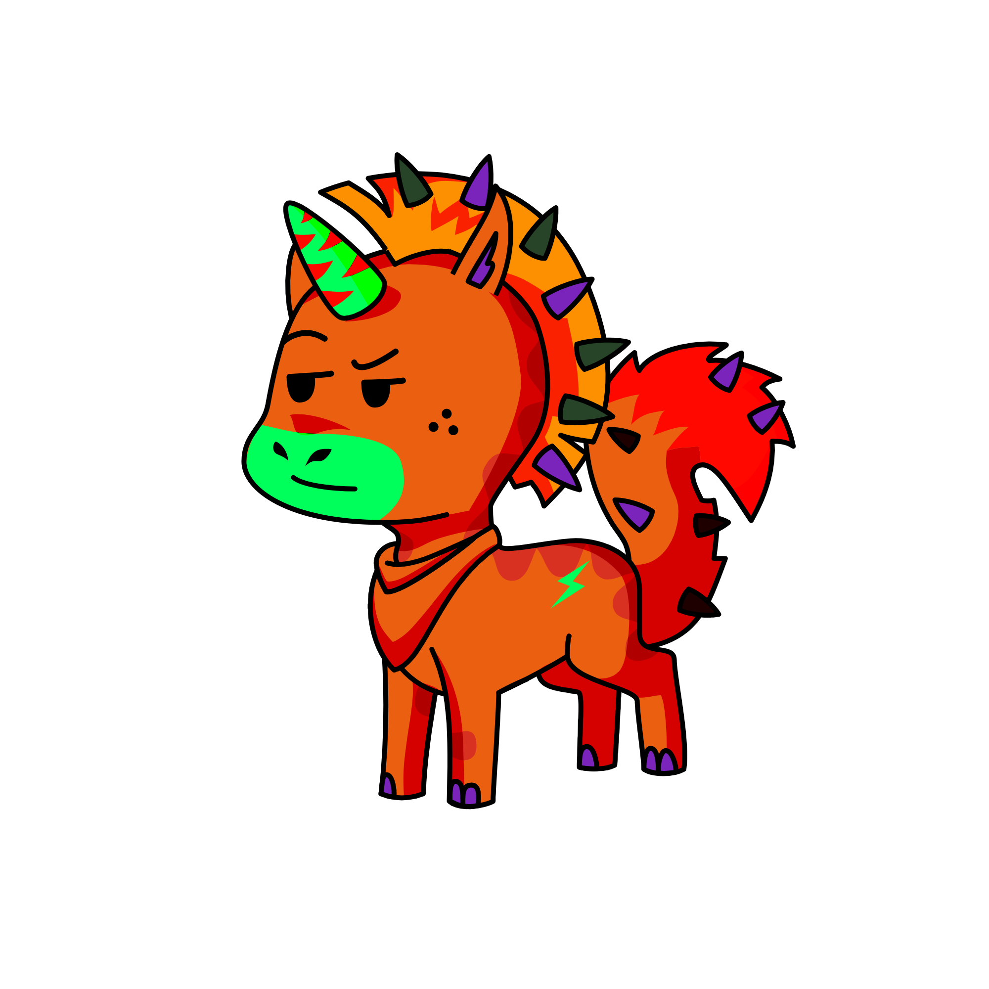 Rad, the unicorn