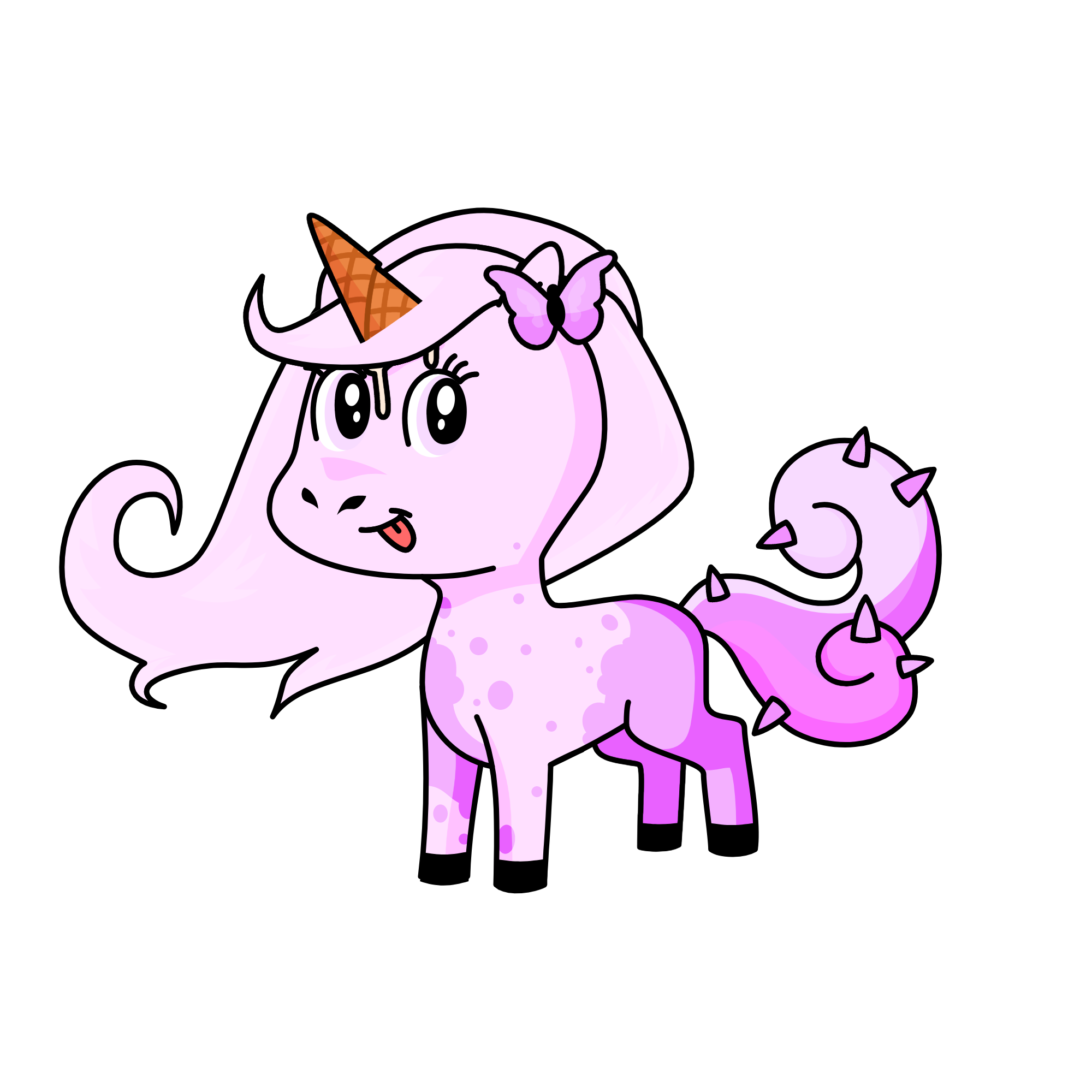 creamy, the unicorn