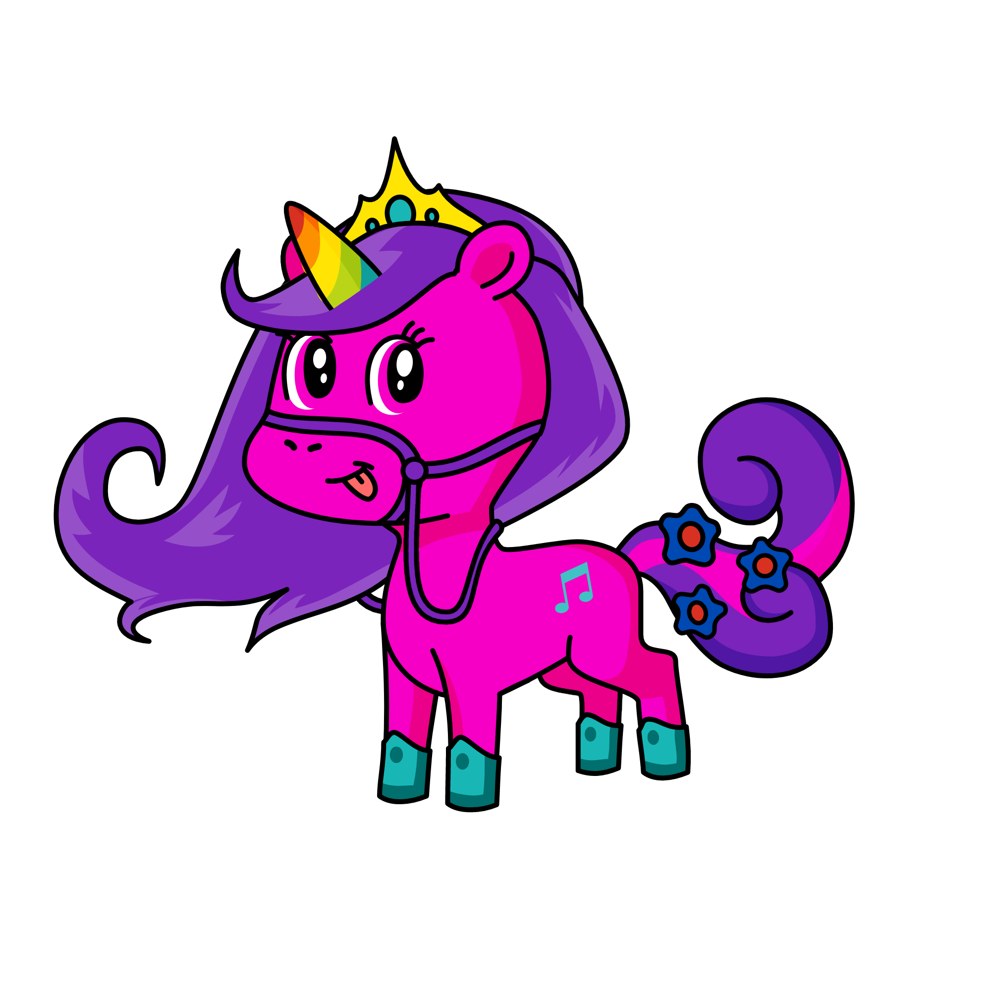 sweet pee, the unicorn