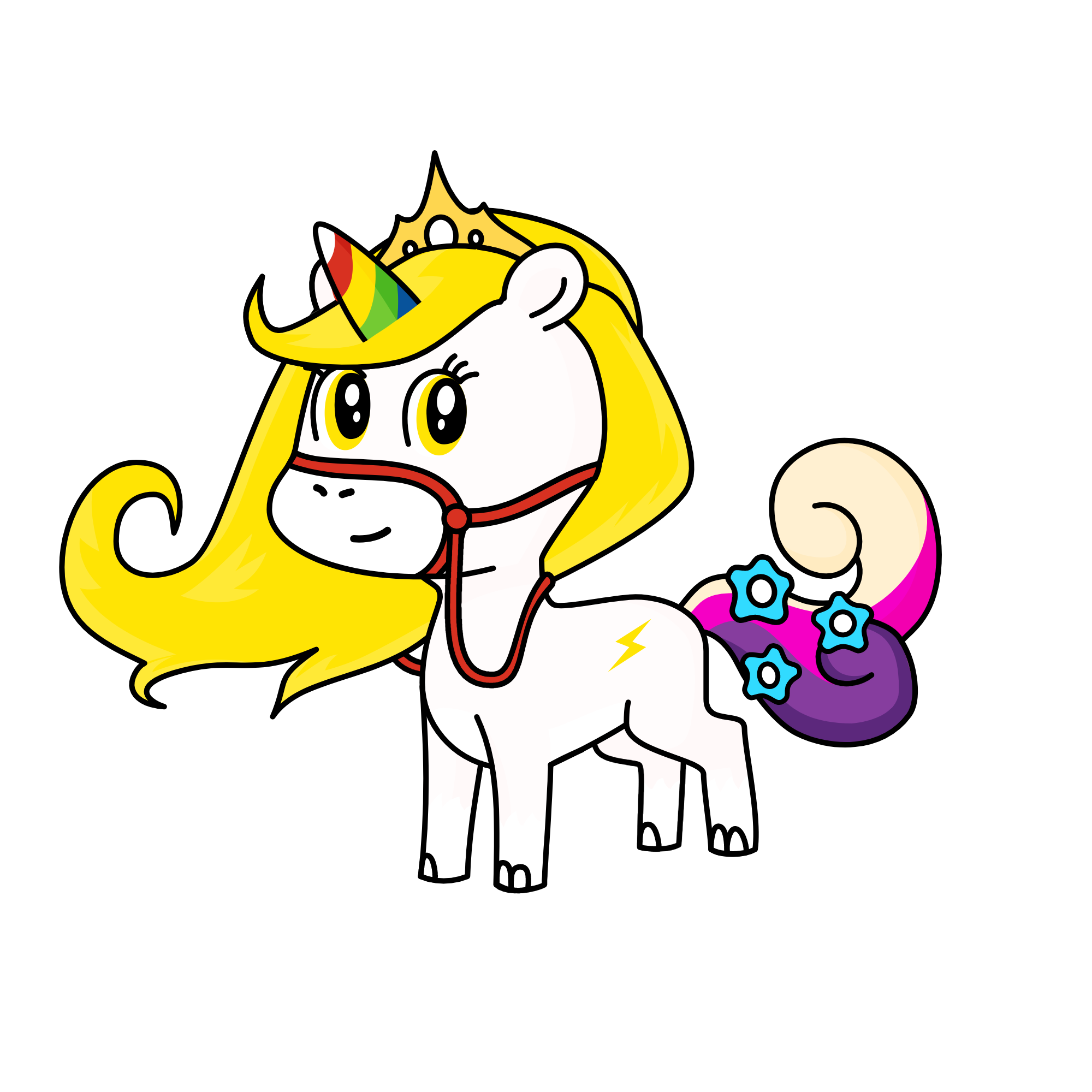 Princess Lyna, the unicorn