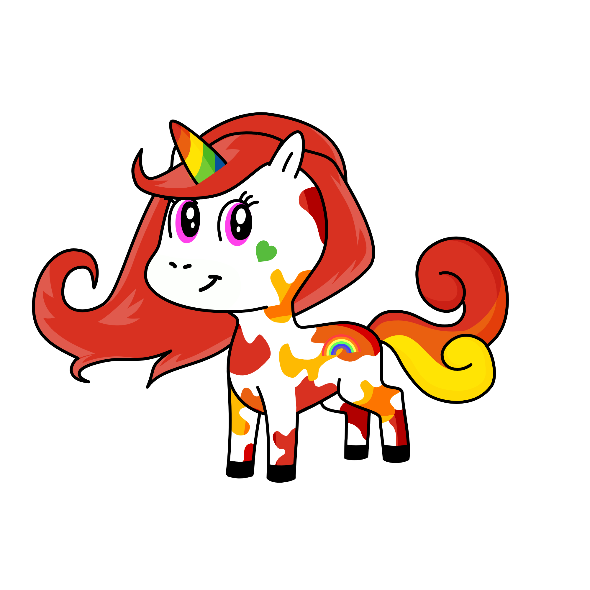 rainbow, the unicorn