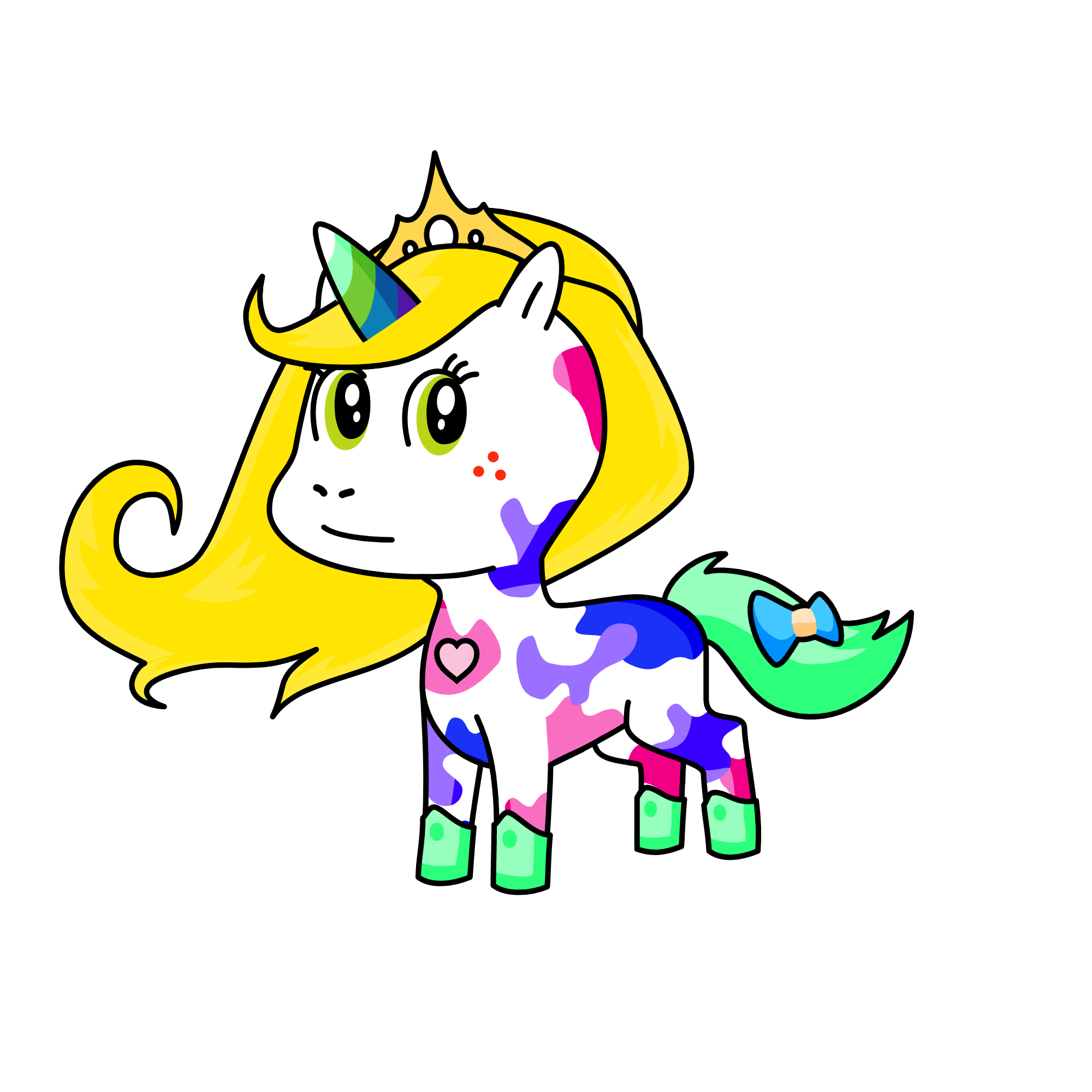 Princess Breeze, the unicorn