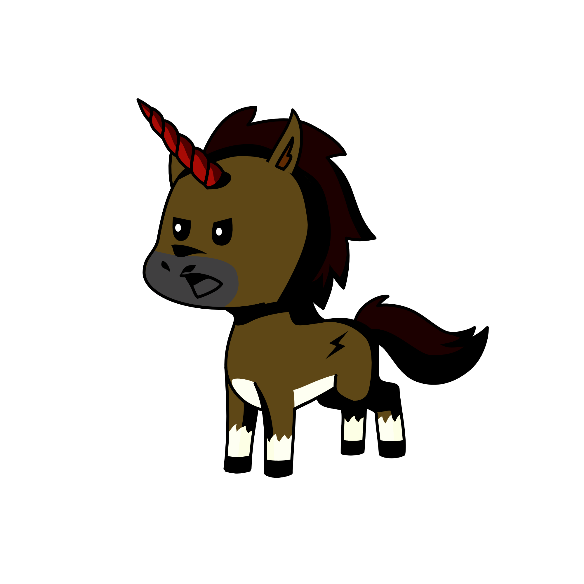 thunder the warnicorn warrior, the unicorn