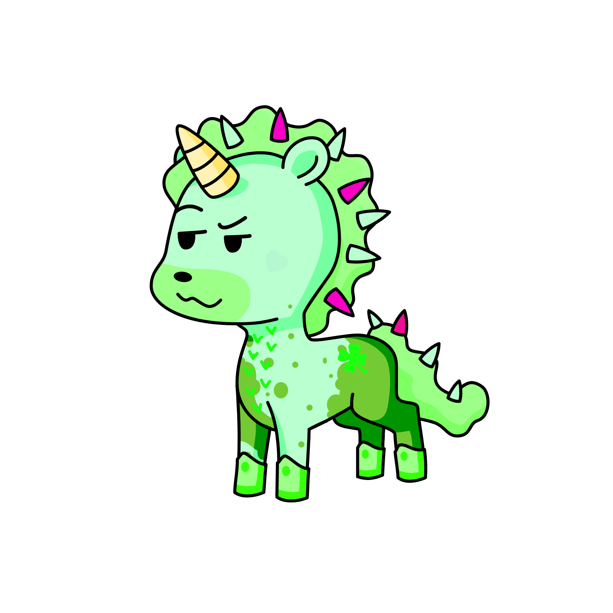 coral, the unicorn