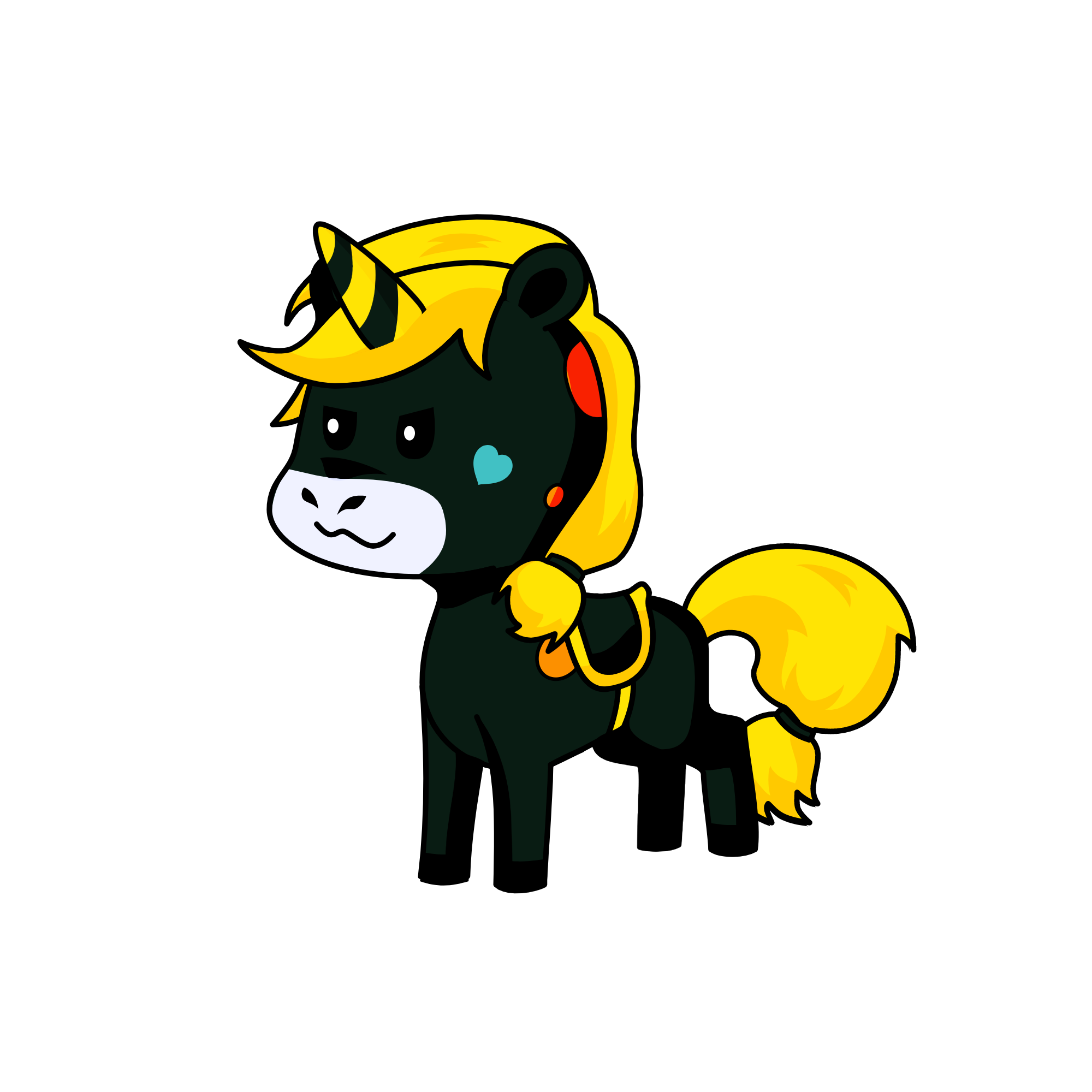 batman horse, the unicorn