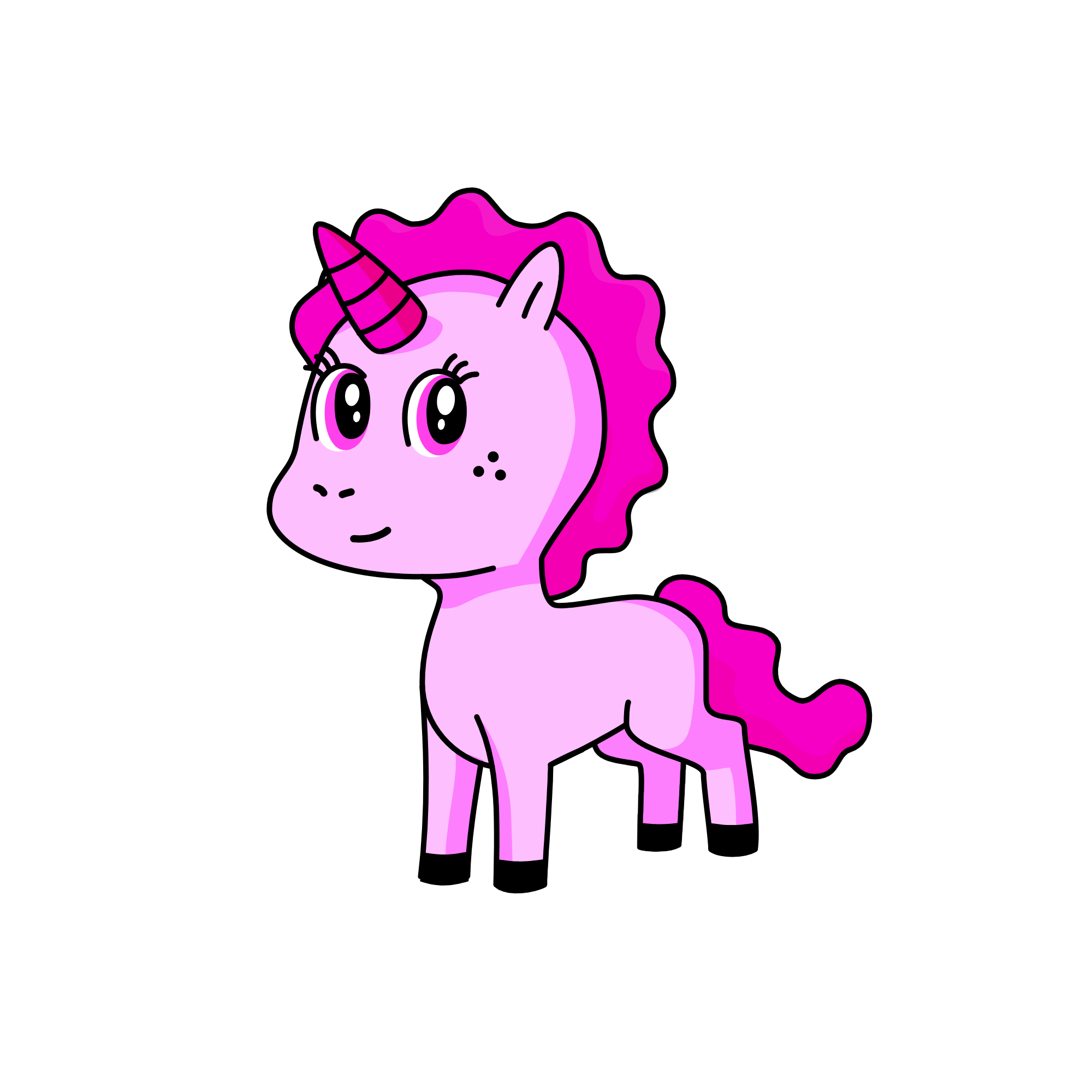 pinkie pie, the unicorn